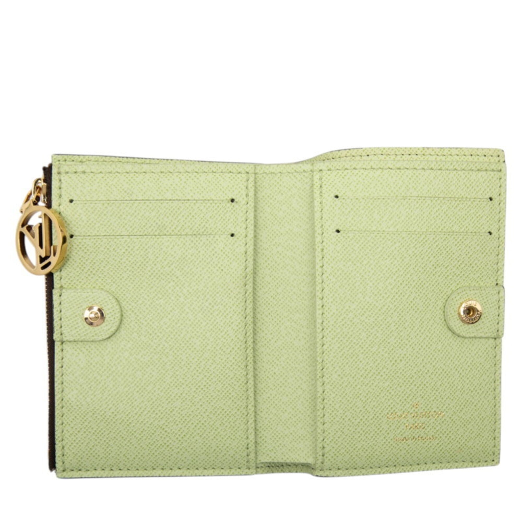 Louis Vuitton Brown Vert Pvc Wallet (Bi-Fold) (Pre-Owned)