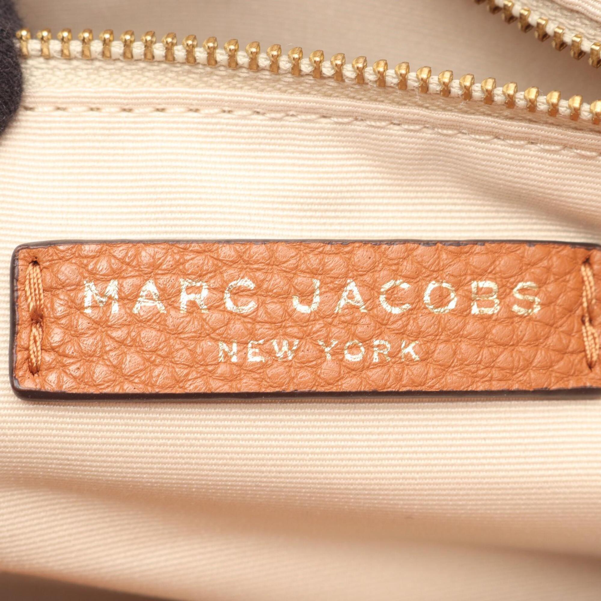 Marc Jacobs Brown Leather Handbag Tote Bag (Pre-Owned)