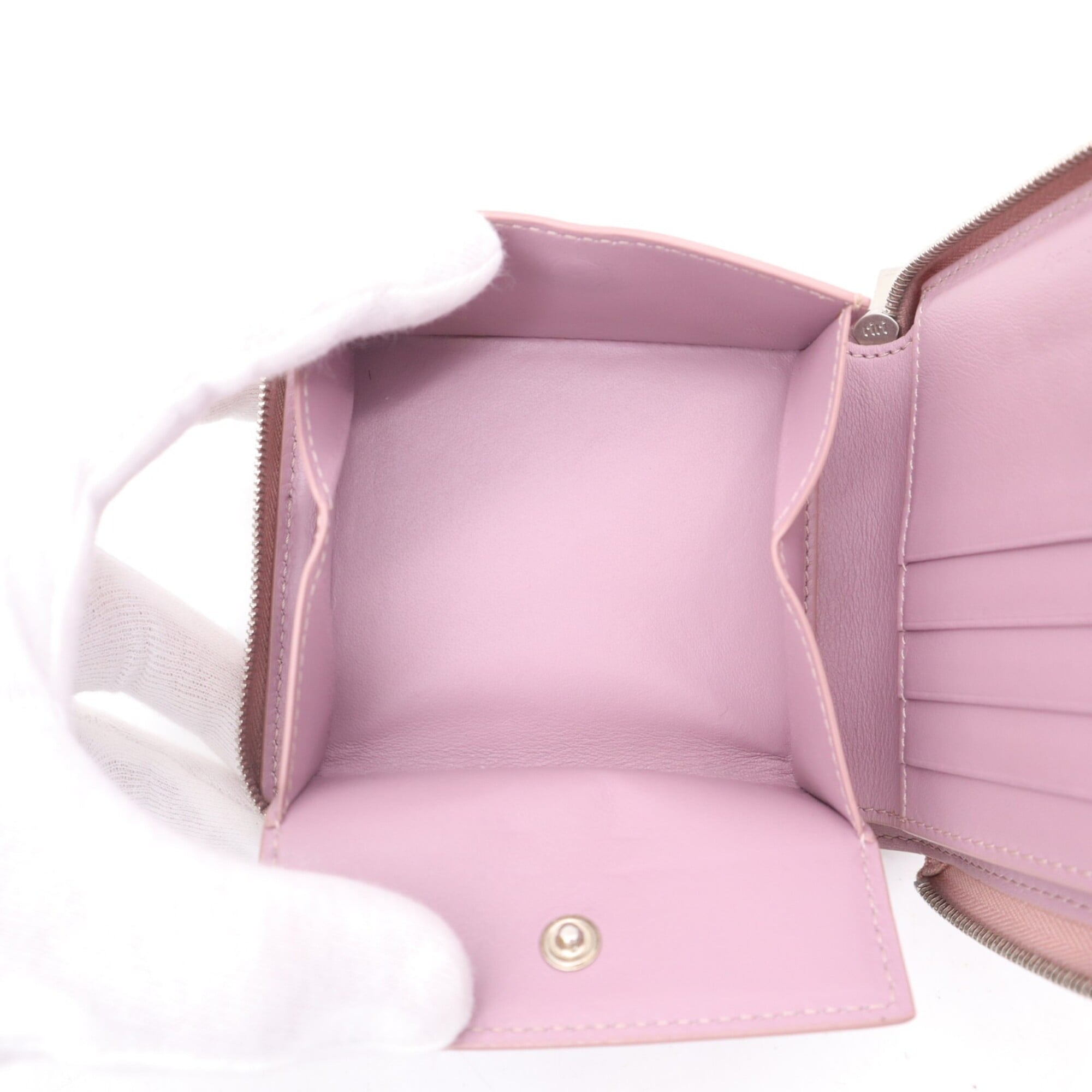 Celine Black Pink Leather Wallet (Bi-Fold) (Pre-Owned)