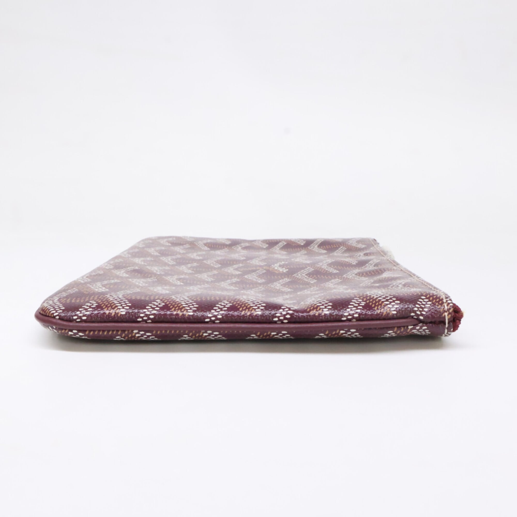 Goyard Burgundy Pvc Clutch Bag Pouch (Pre-Owned)