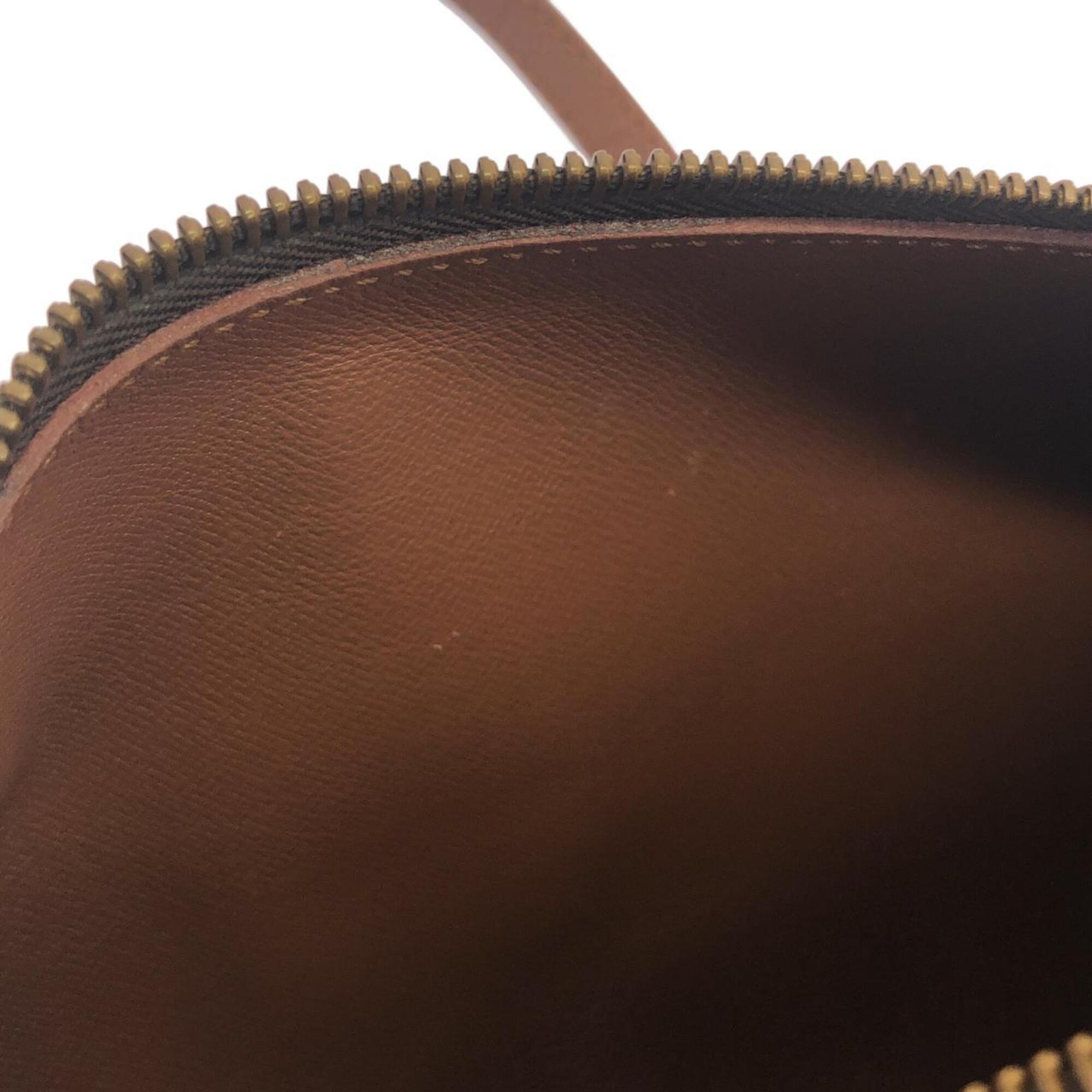 Louis Vuitton Marron Coated Canvas Handbag (Pre-Owned)