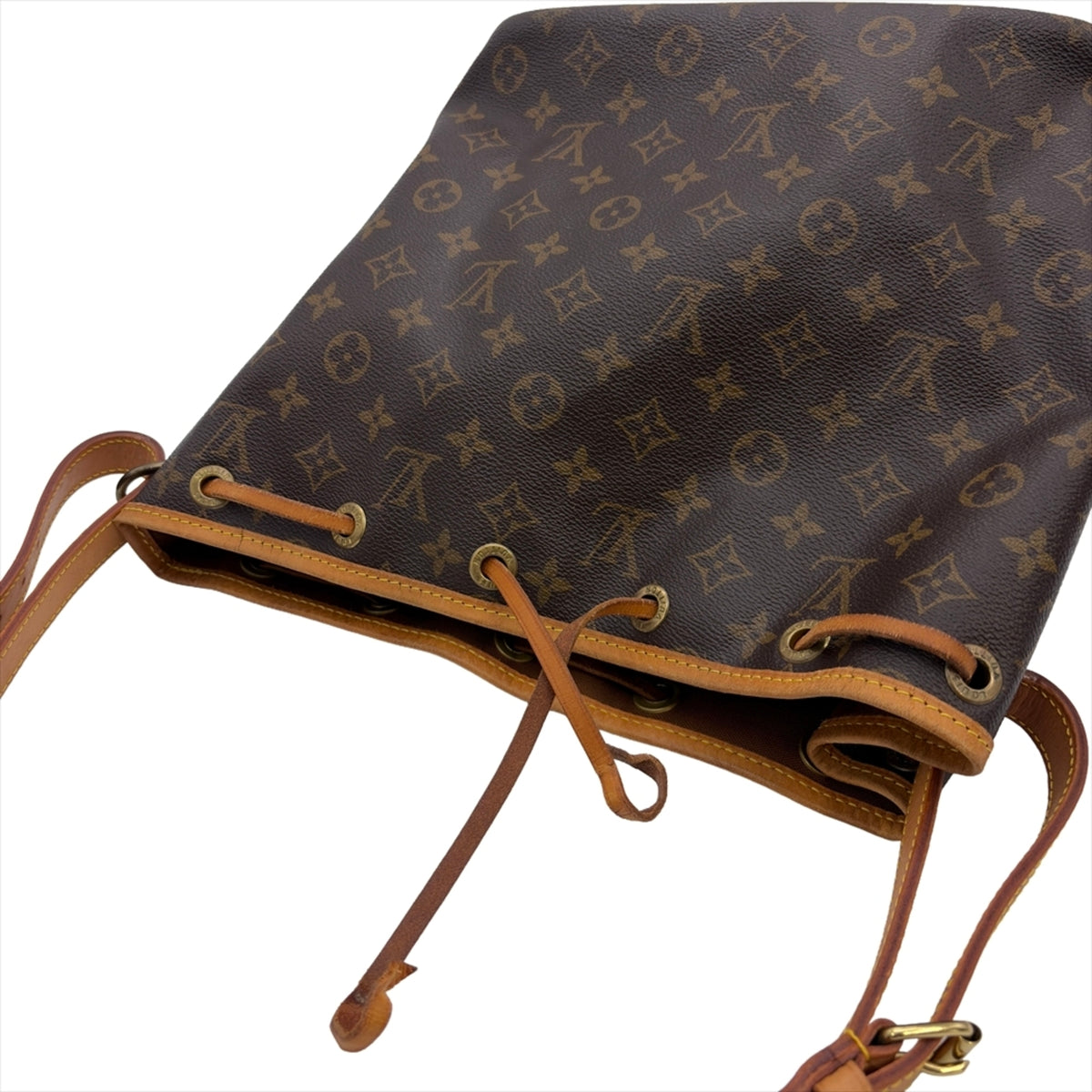 Louis Vuitton Black Brown Galle Monogram Monogram Shoulder Bag (Pre-Owned)