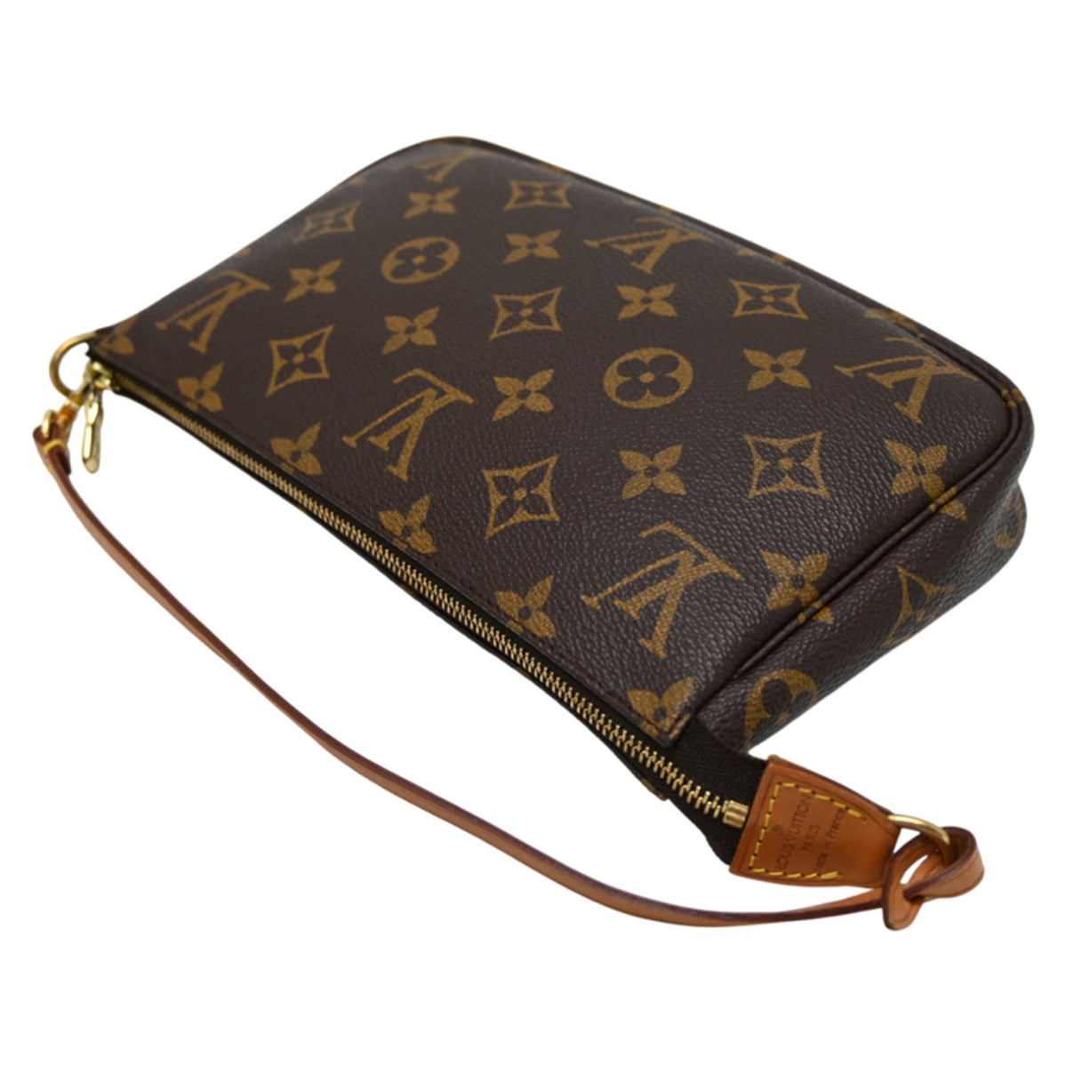Louis Vuitton Brown Monogram Pochette Pouch (Pre-Owned)