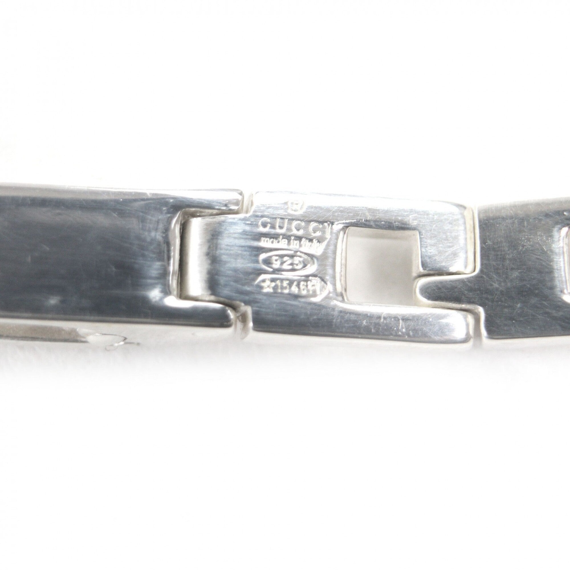 Gucci Silver Silver 925 Charm Bracelet (Pre-Owned)