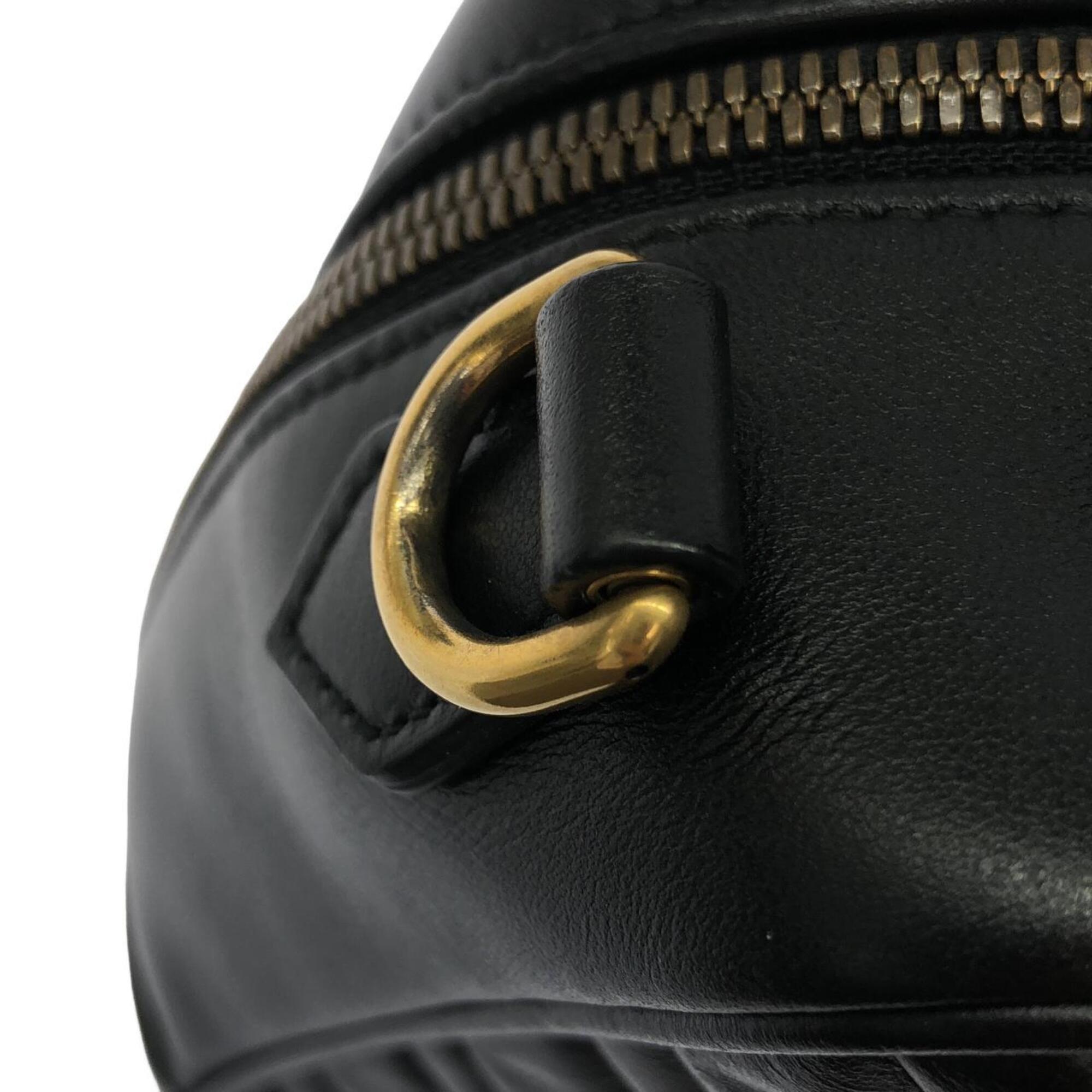 Gucci Black Leather Shoulder Bag (Pre-Owned)