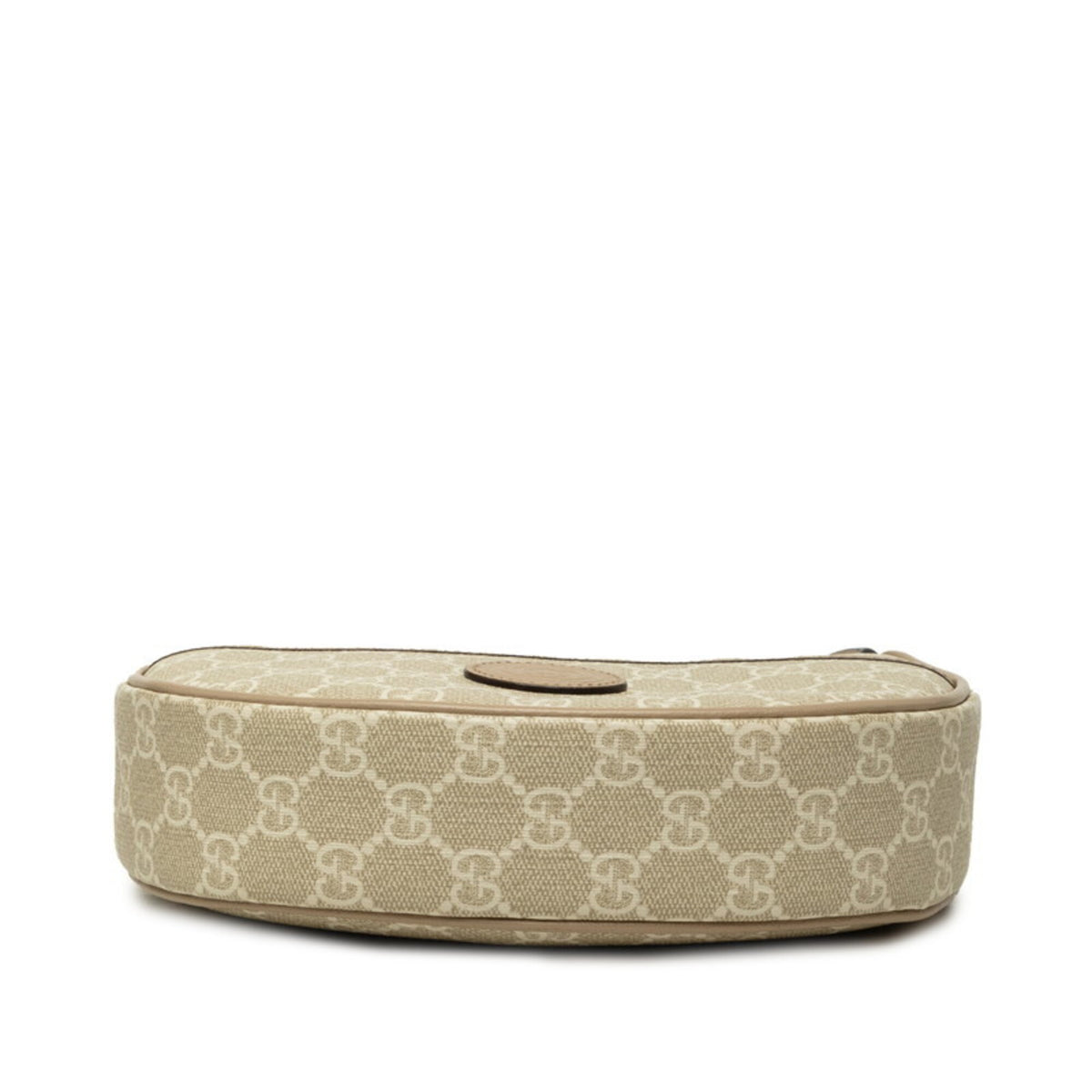 Gucci Beige Pvc Leather Handbag Shoulder Bag (Pre-Owned)