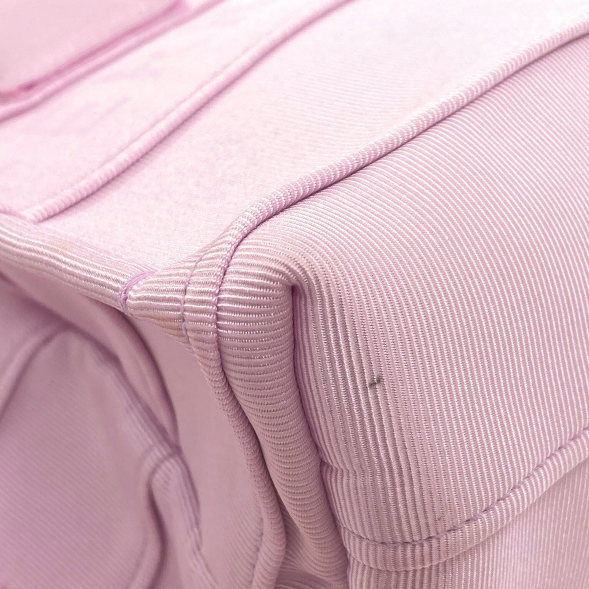 Salvatore Ferragamo Pink Canvas Handbag (Pre-Owned)
