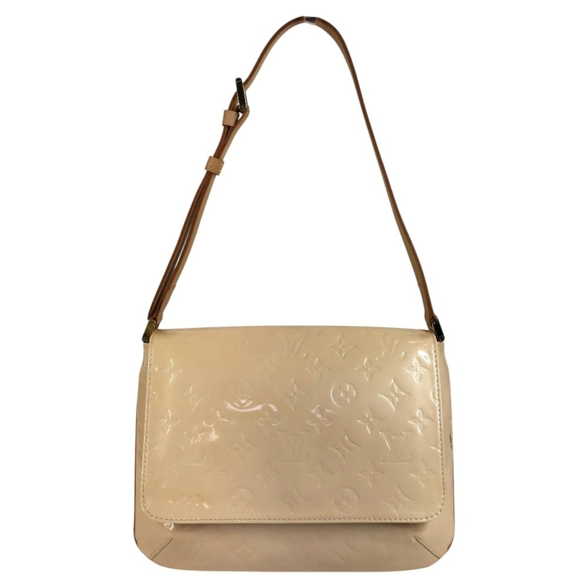 Louis Vuitton Monogram Vernis Marshmallow Pink Monogram Vernis Shoulder Bag (Pre-Owned)