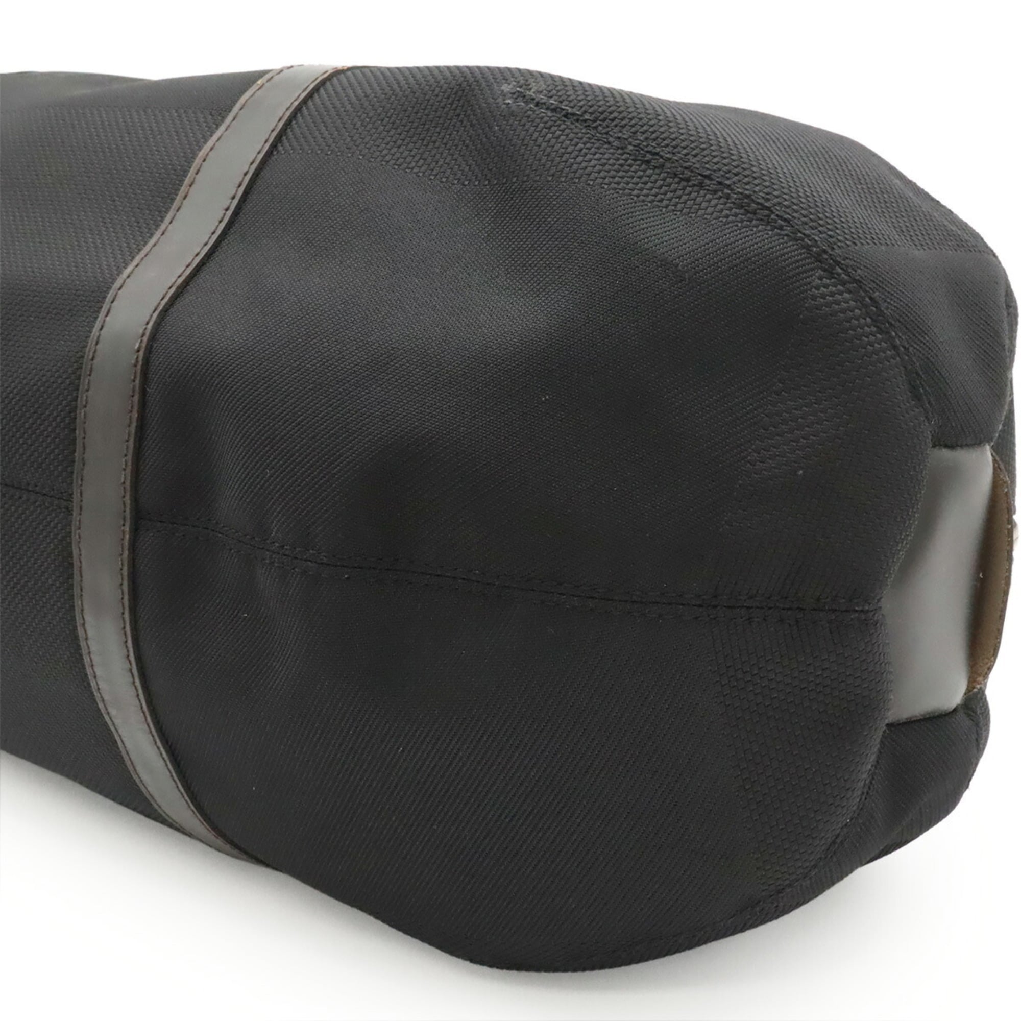 Louis Vuitton Black Noir Damier Geant Boston Bag Shoulder Bag (Pre-Owned)