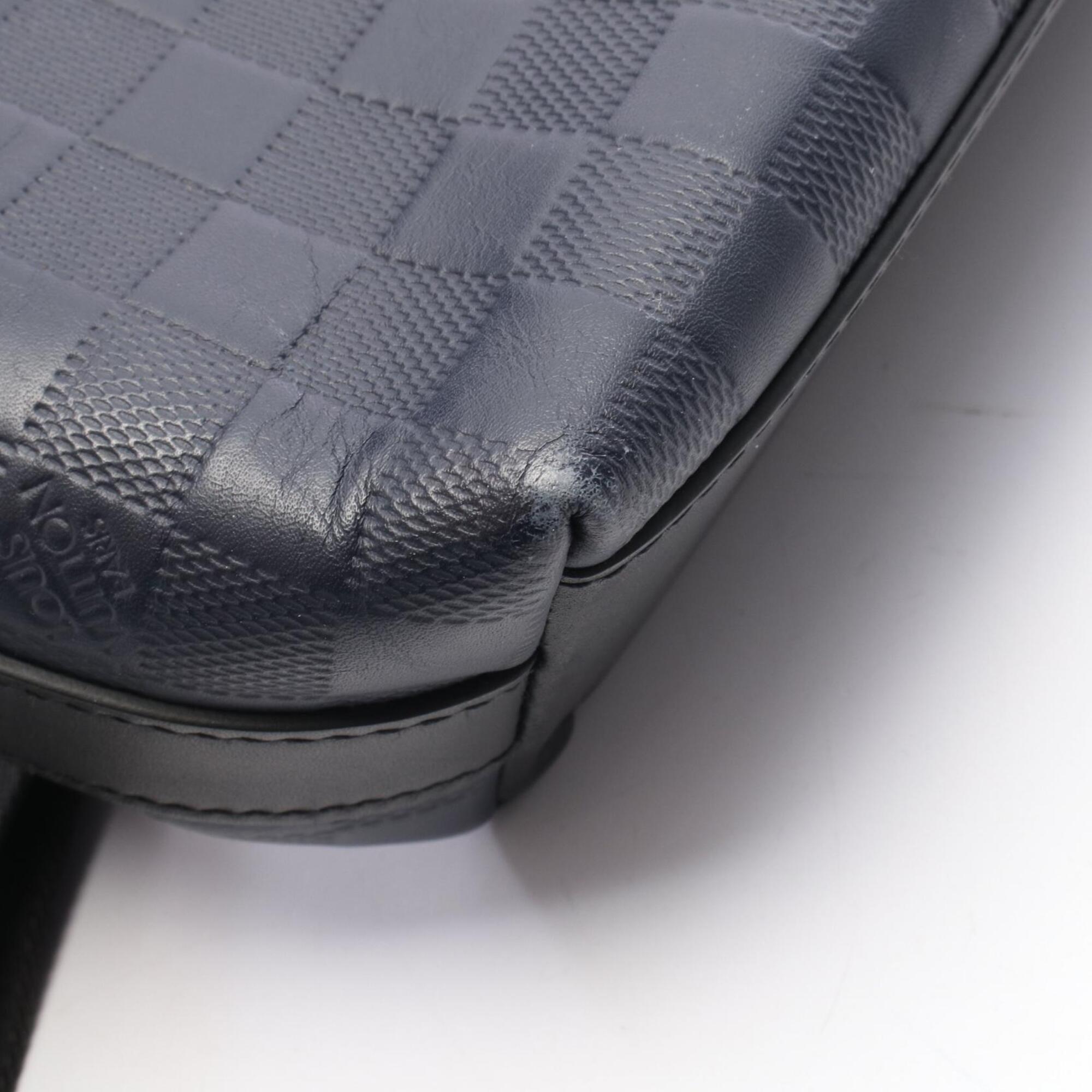 Louis Vuitton Black Infini Navy Damier Infini Handbag Shoulder Bag (Pre-Owned)