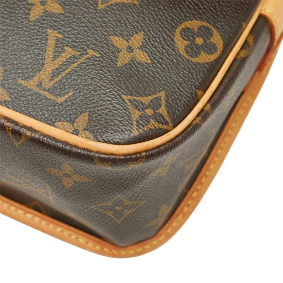 Louis Vuitton Monogram Brown Pvc Leather Shoulder Bag (Pre-Owned)