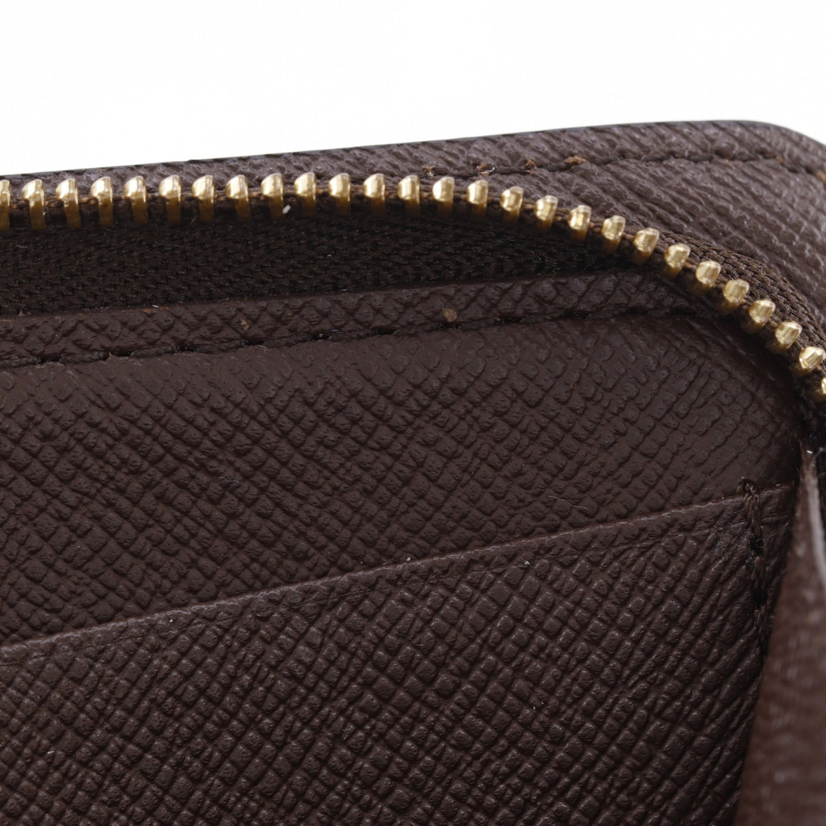 Louis Vuitton Brown Damier Canvas Long Wallet (Bi-Fold) (Pre-Owned)