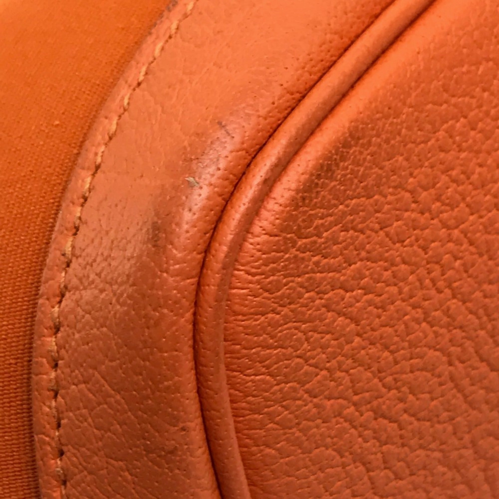 Hermes Orange Other Tote Bag (Pre-Owned)