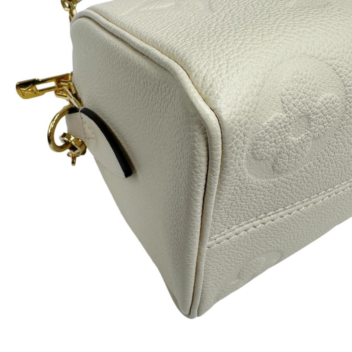 Louis Vuitton Monogram Empreinte Beige Cream Monogram Empreinte Boston Bag (Pre-Owned)