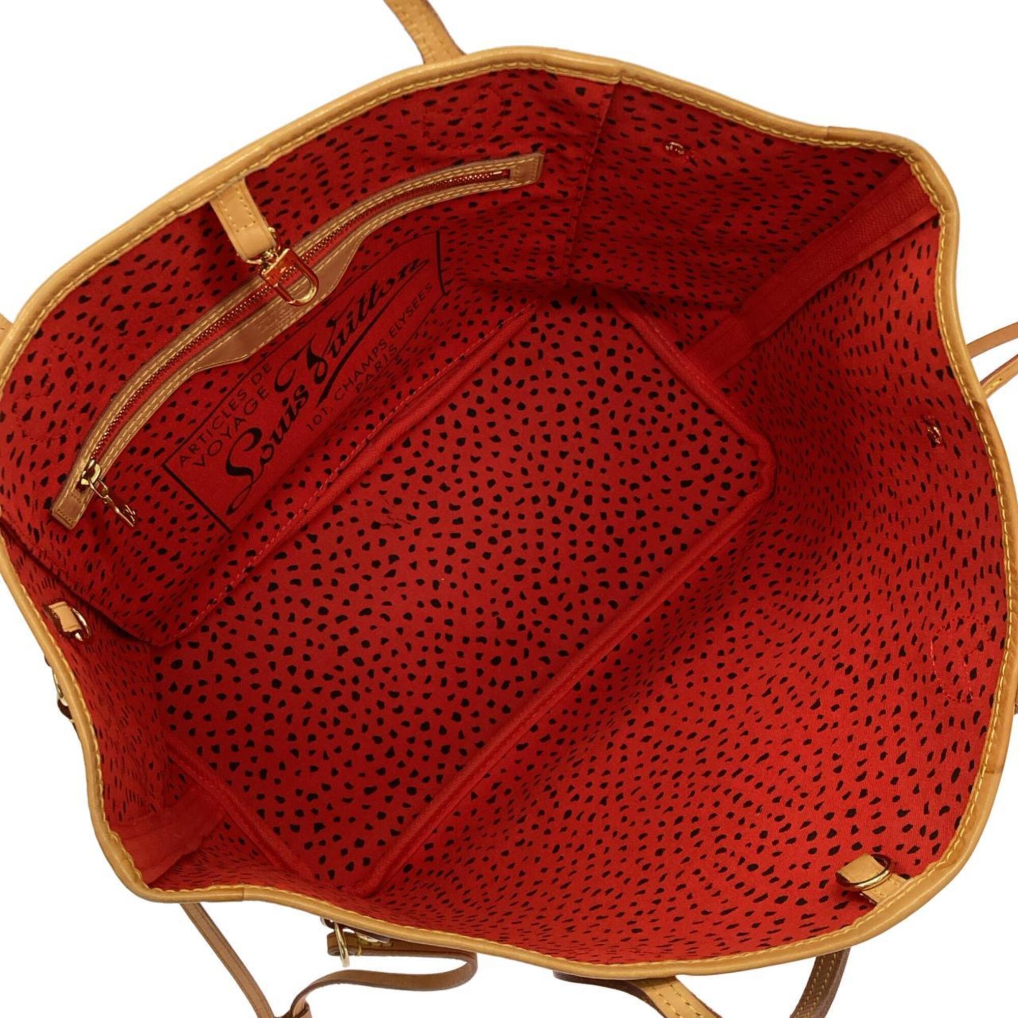Louis Vuitton Yayoi Kusama Marron Rouge Coated Canvas Handbag (Pre-Owned)