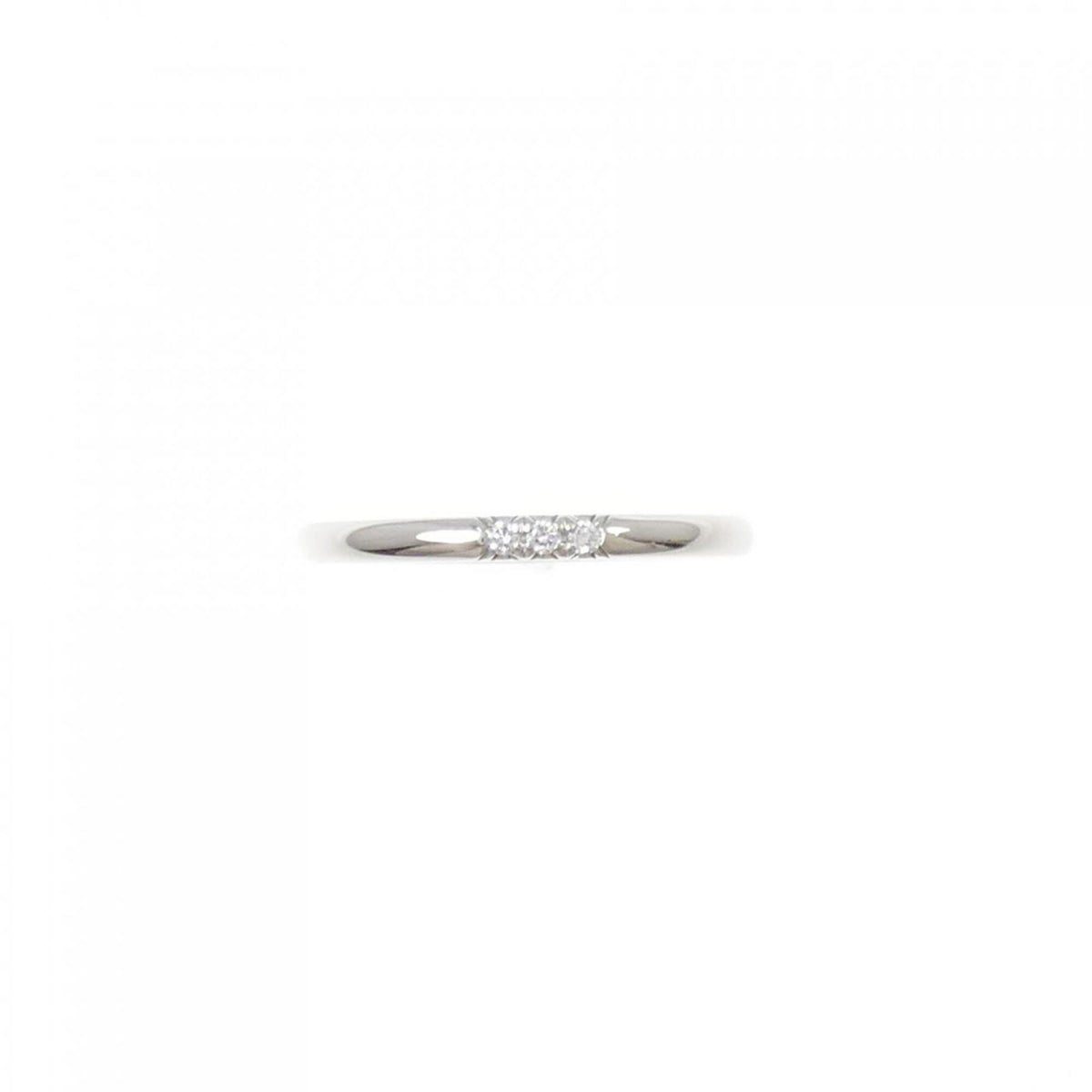 Tiffany Platinum Platinum 950 Band Ring (Pre-Owned)