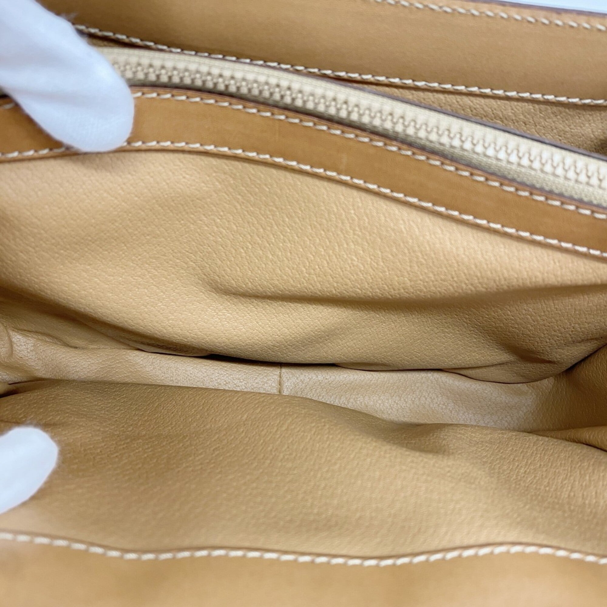 Celine Beige Brown Pvc Handbag (Pre-Owned)