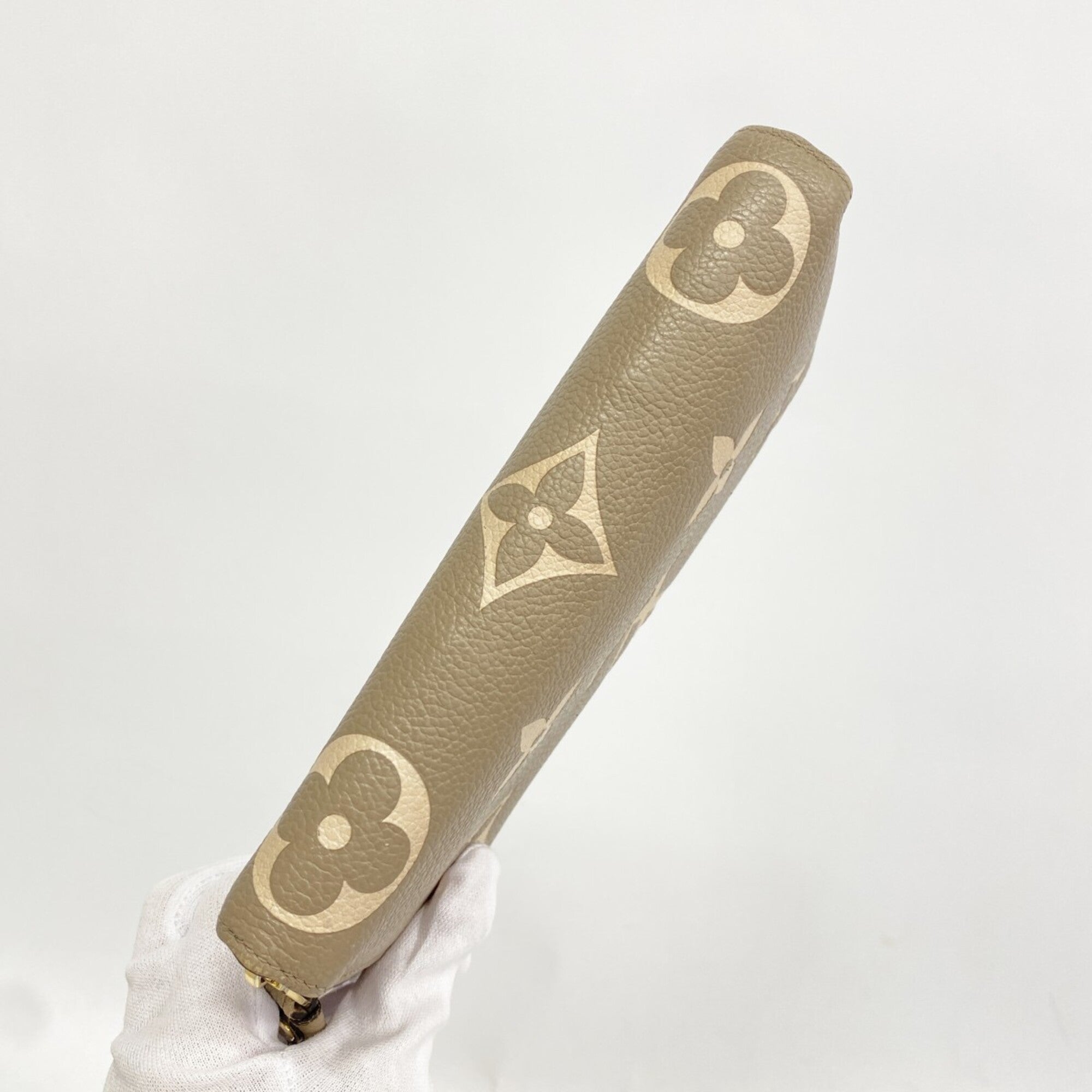 Louis Vuitton Cream Tourterelle Long Wallet (Bi-Fold) (Pre-Owned)