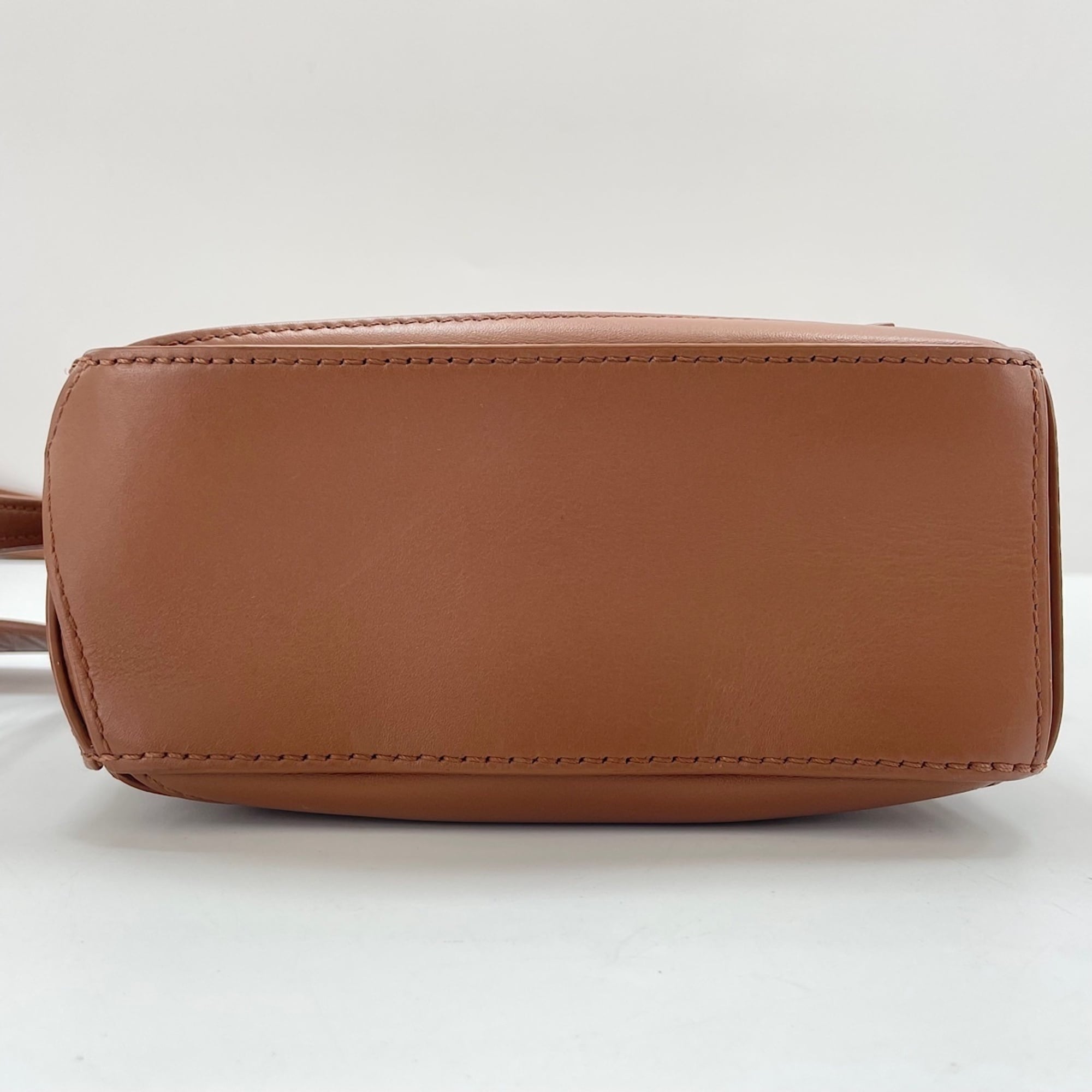 Loewe Puzzle Brown Handbag Shoulder Bag (Pre-Owned)