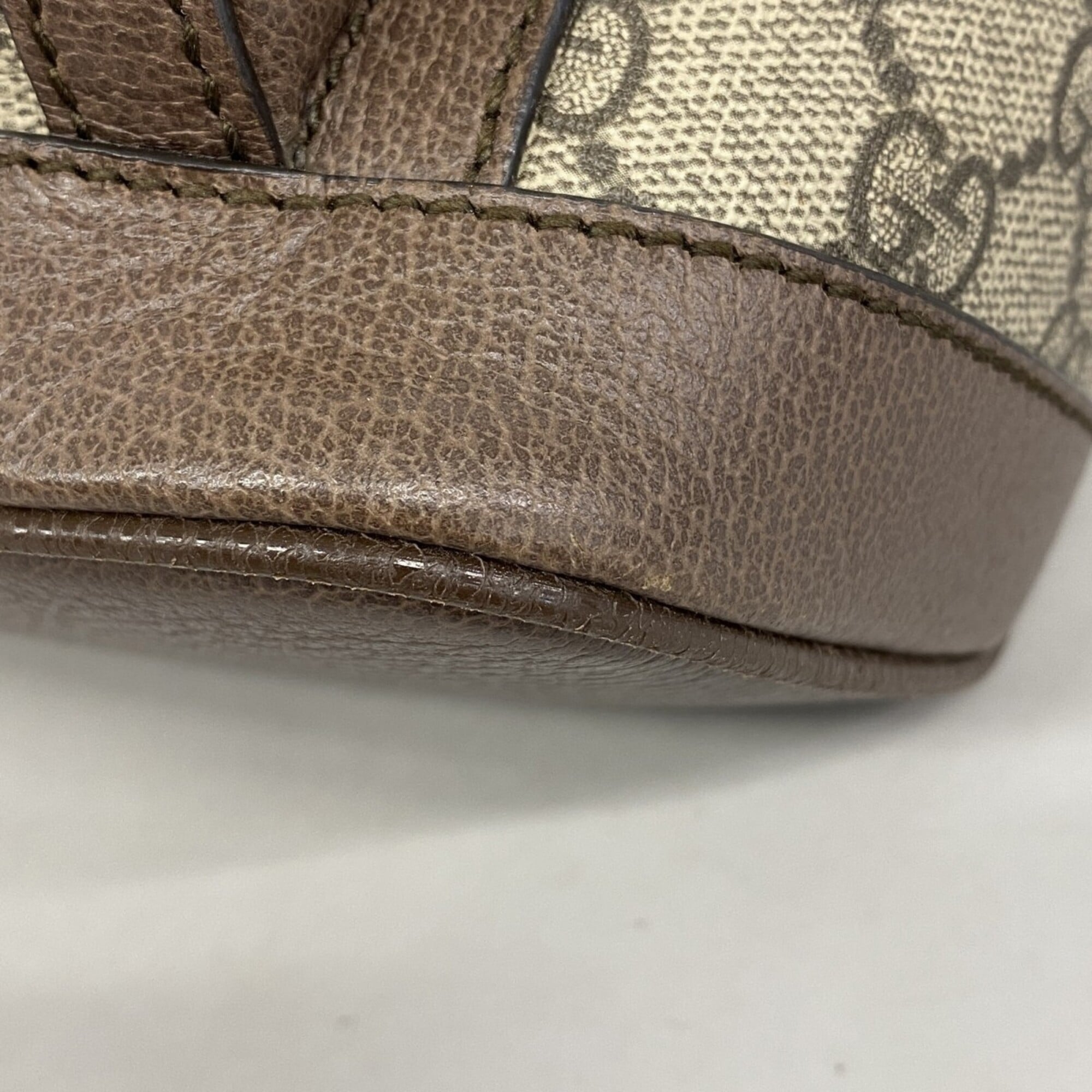 Gucci Brown Pvc Backpack (Pre-Owned)