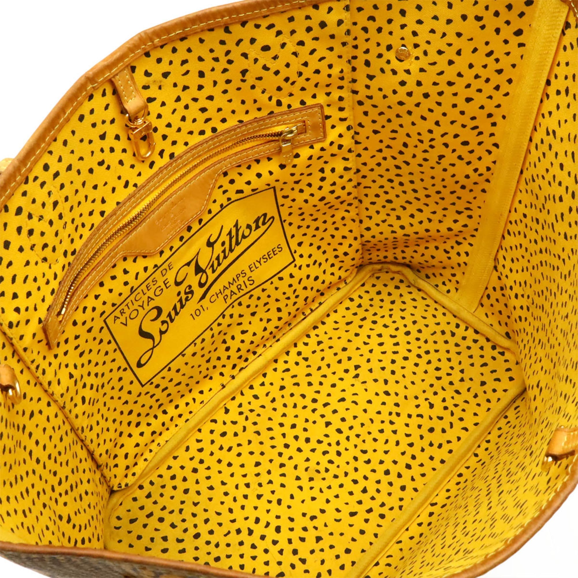 Louis Vuitton Jaune Monogram Yellow Monogram Tote Bag (Pre-Owned)