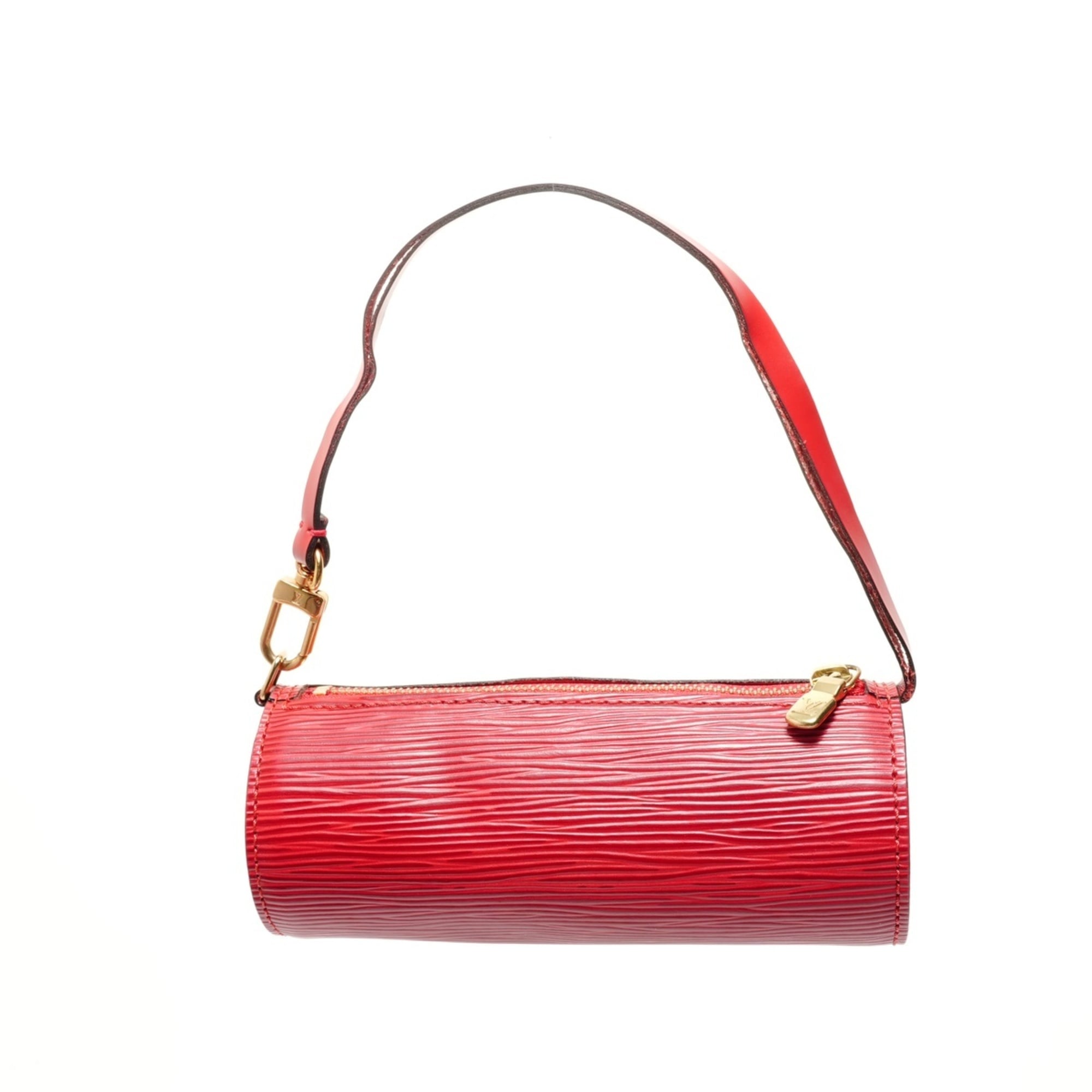 Louis Vuitton Red Color Pouch Shoulder Bag (Pre-Owned)