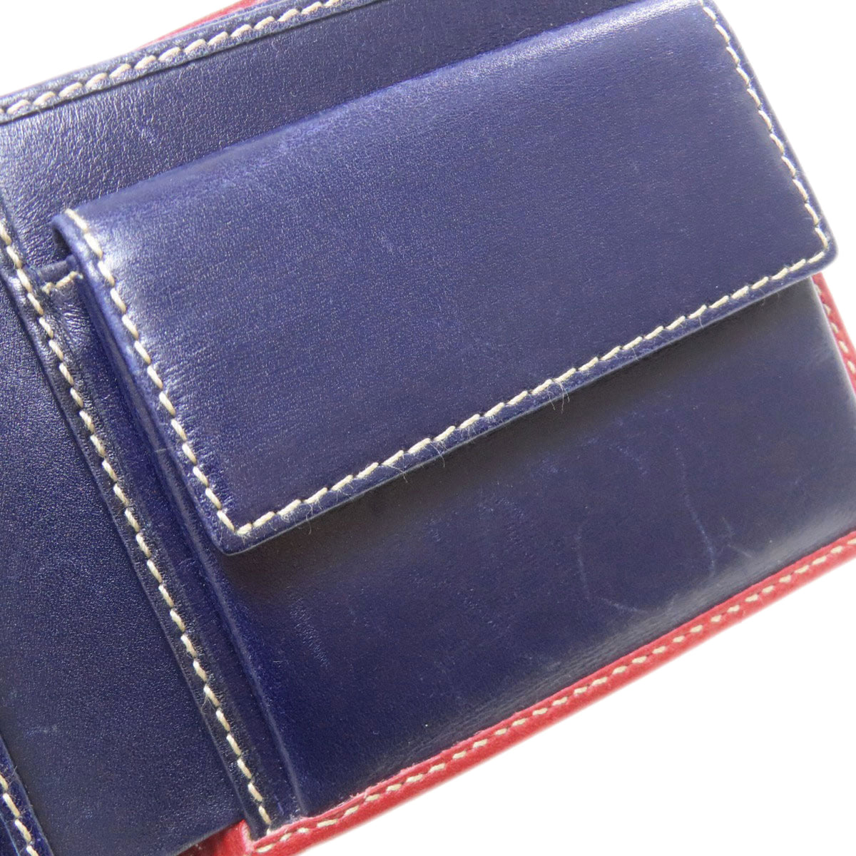 Gucci Navy Nylon Wallet (Bi-Fold) (Pre-Owned)