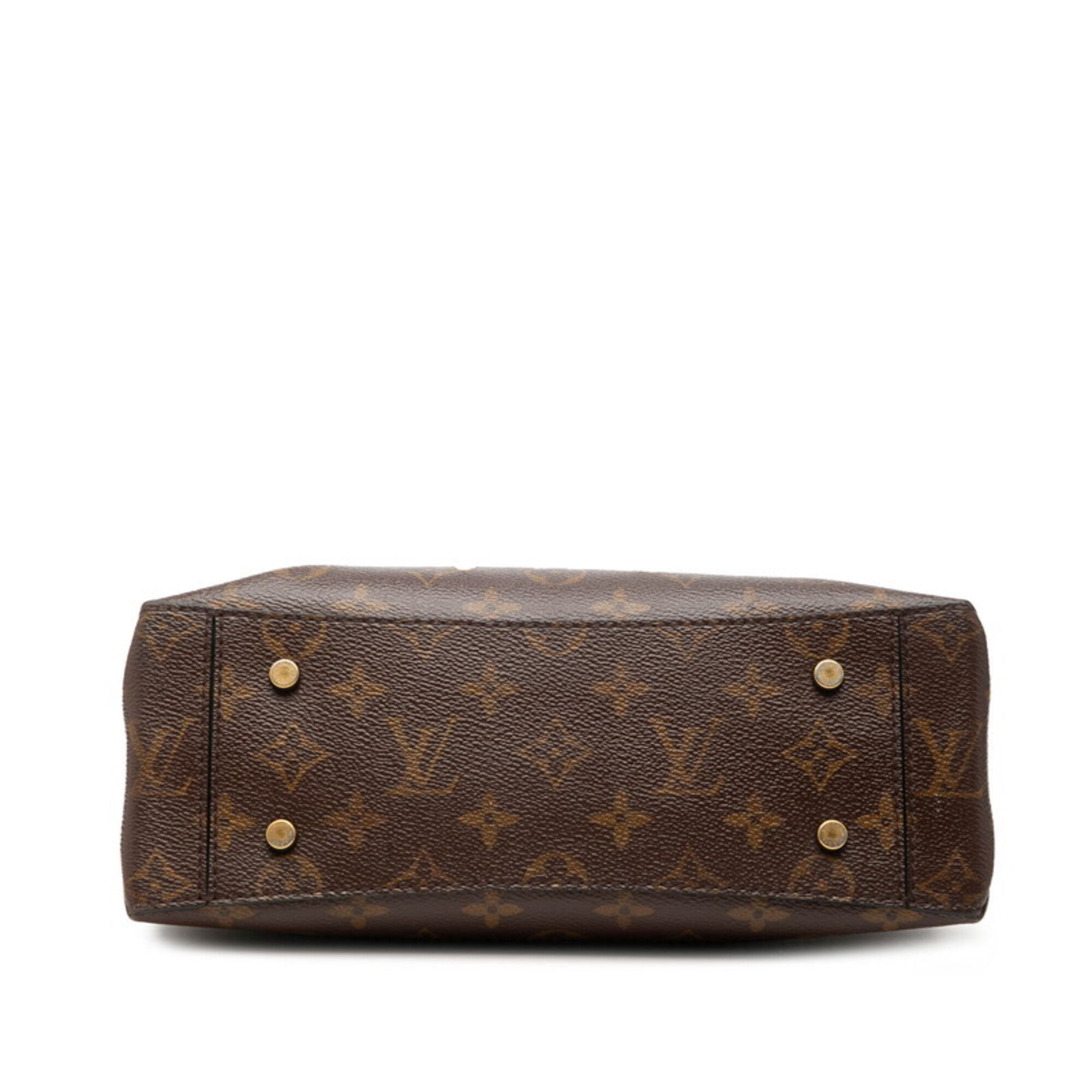 Louis Vuitton Black Brown Monogram Monogram Handbag Shoulder Bag (Pre-Owned)