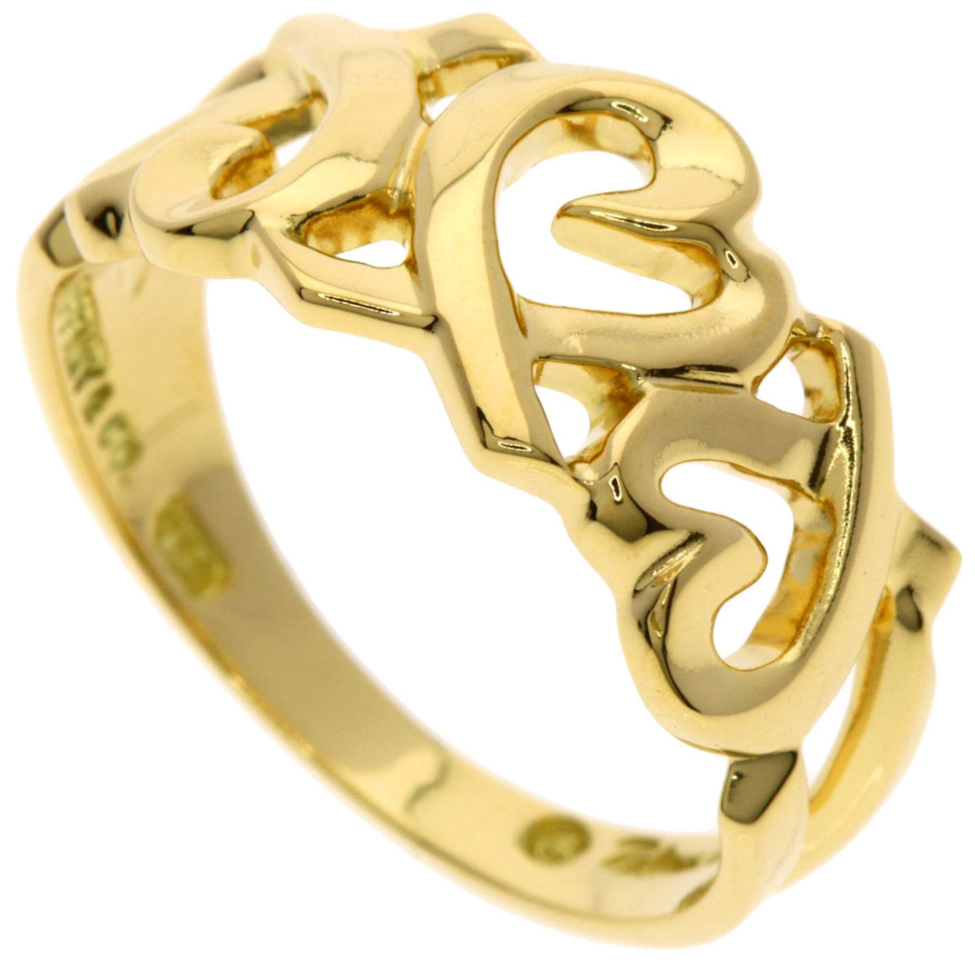 Tiffany Yellow Gold (18K) Band Ring (Pre-Owned)