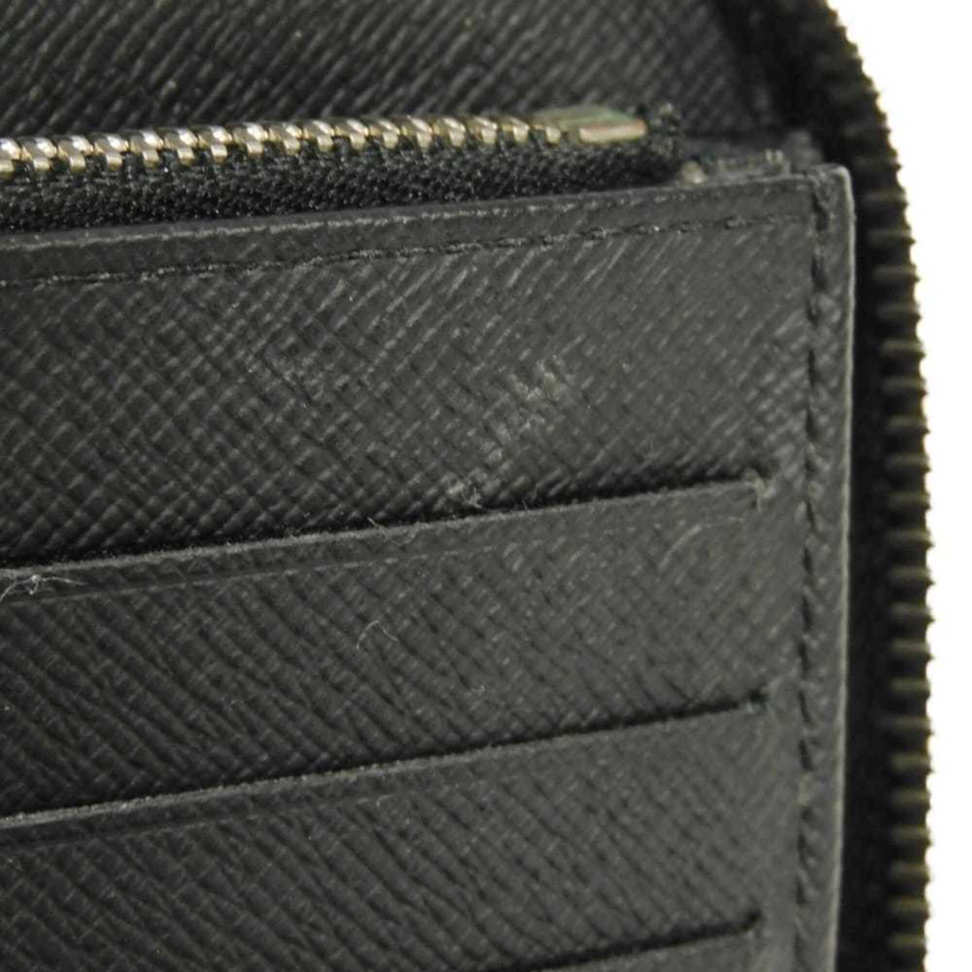 Louis Vuitton Damier Graphite Black Noir Damier Graphite Canvas Leather Long Wallet (Bi-Fold) (Pre-Owned)