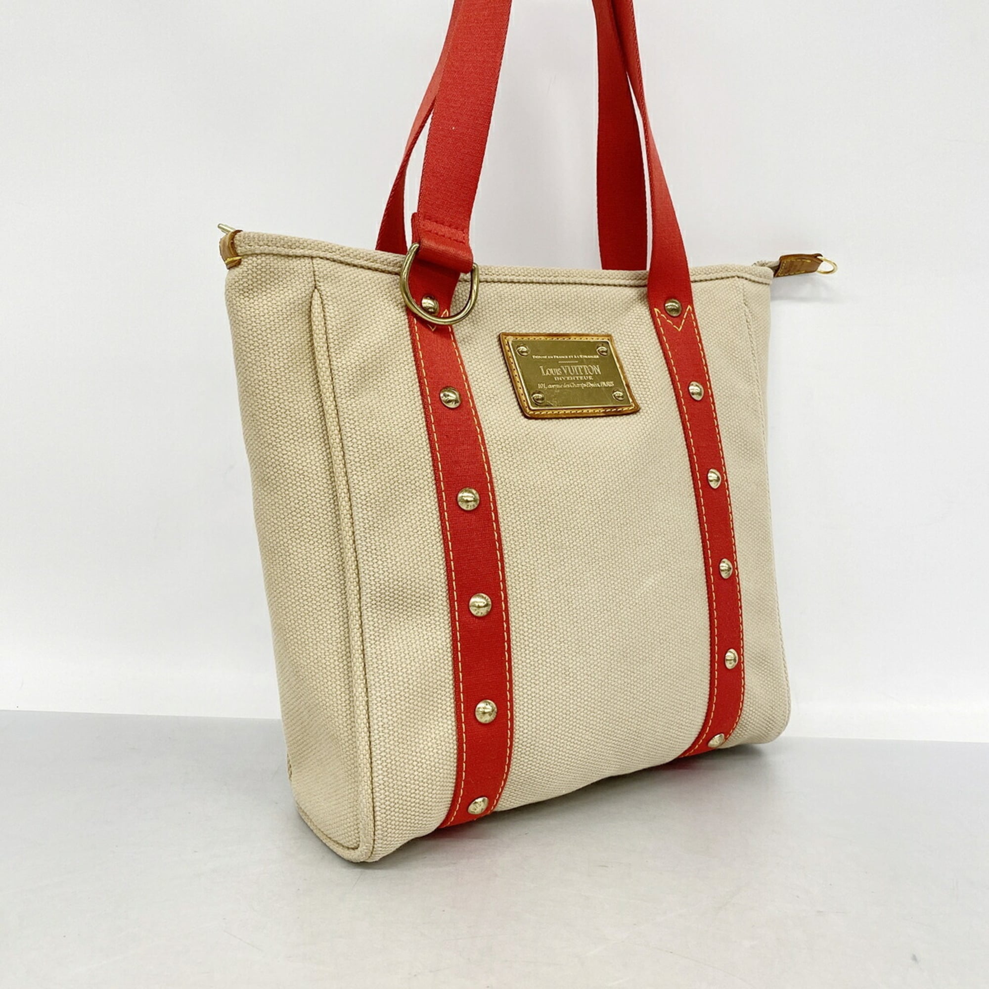 Louis Vuitton Beige Tote Bag (Pre-Owned)