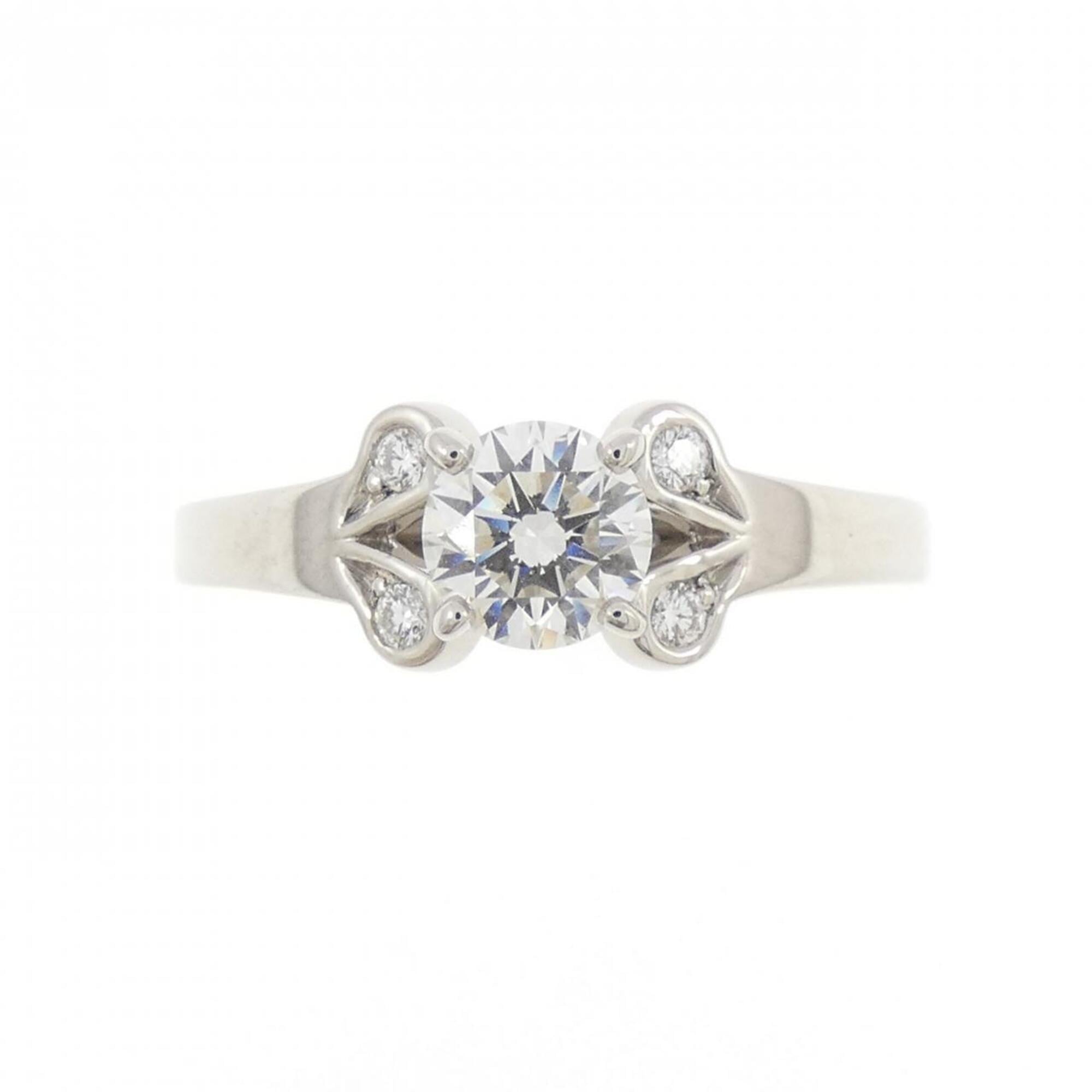 Cartier Platinum Platinum 950 Band Ring (Pre-Owned)