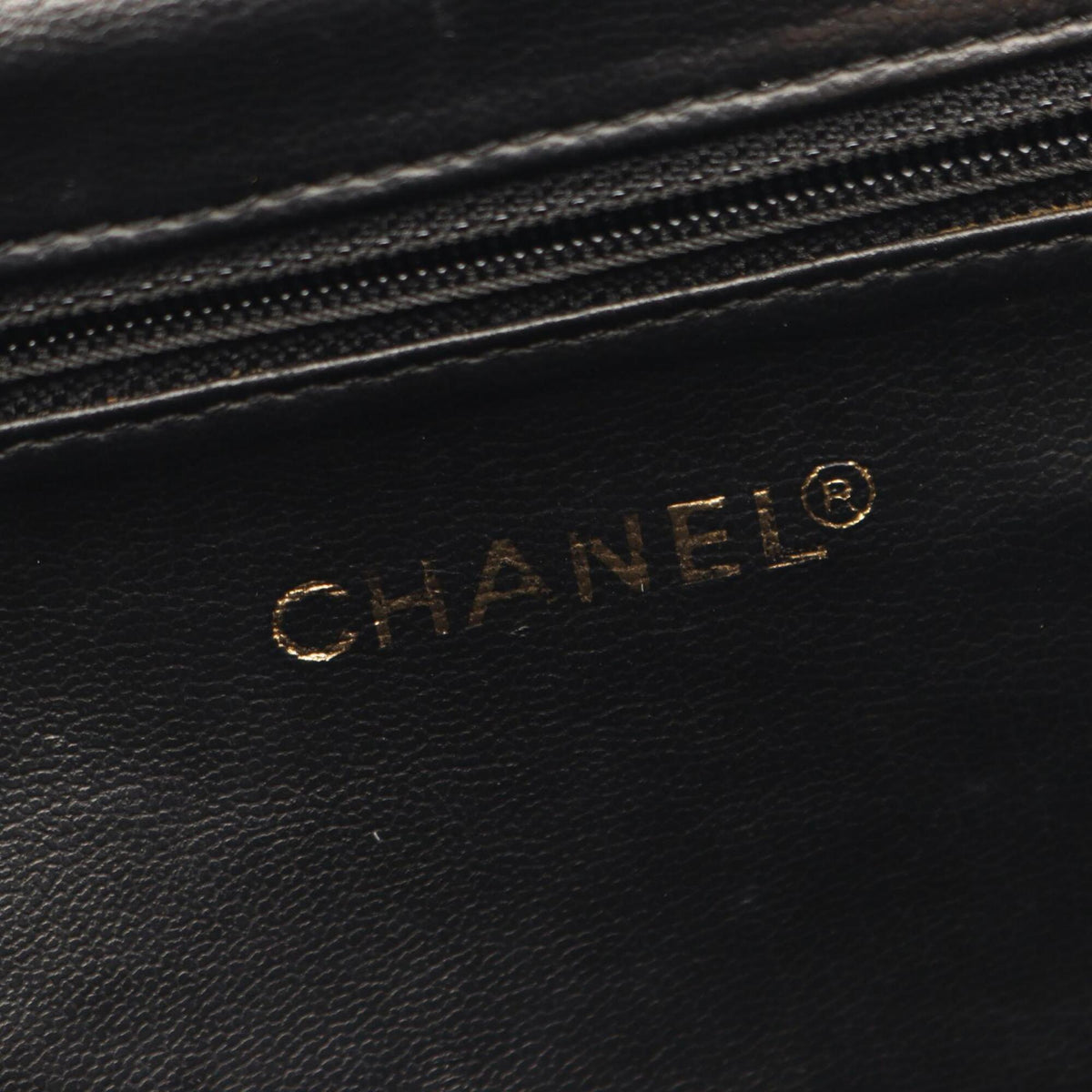 Chanel Black Grained Calfskin Backpack (Pre-Owned)