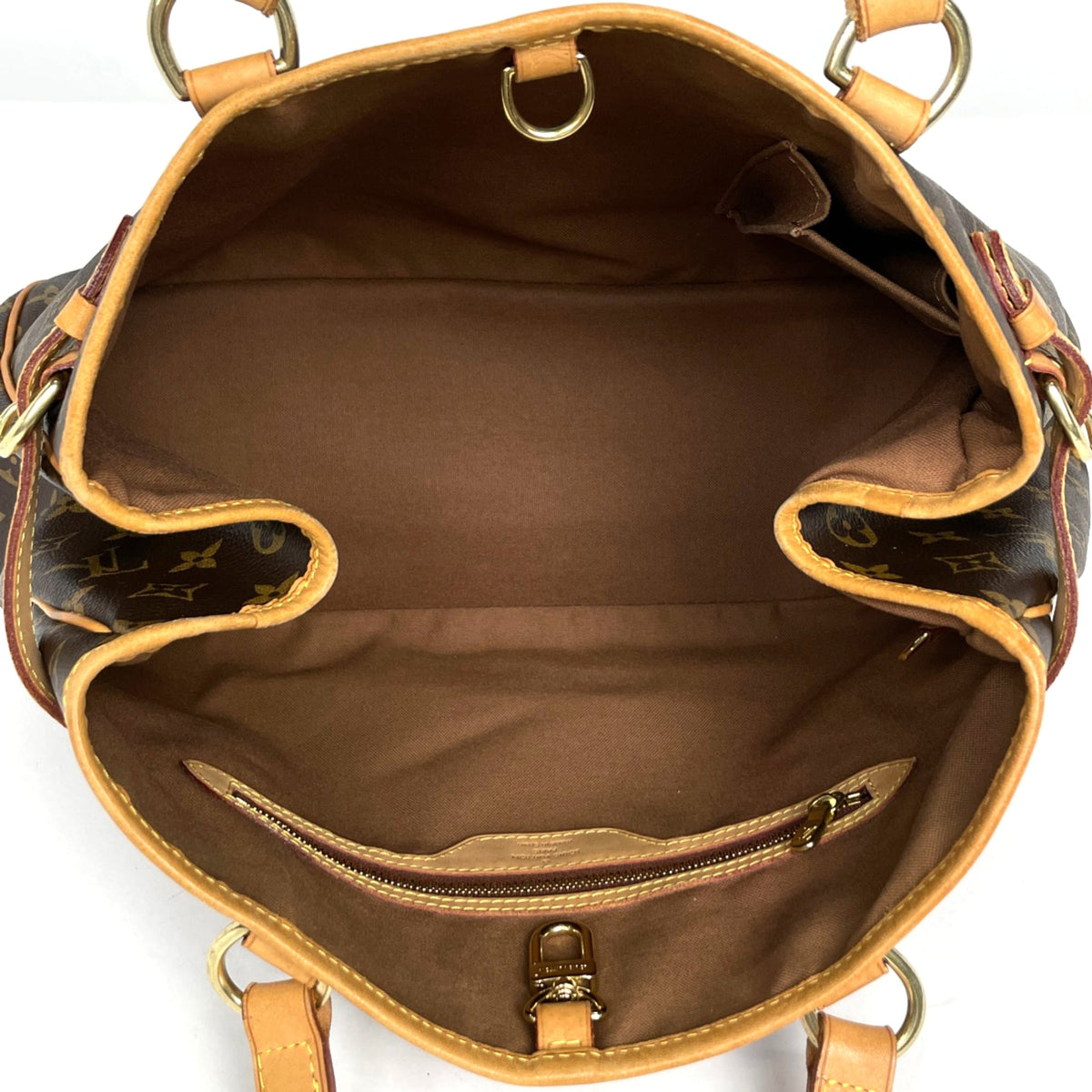 Louis Vuitton Brown Monogram Tote Bag (Pre-Owned)