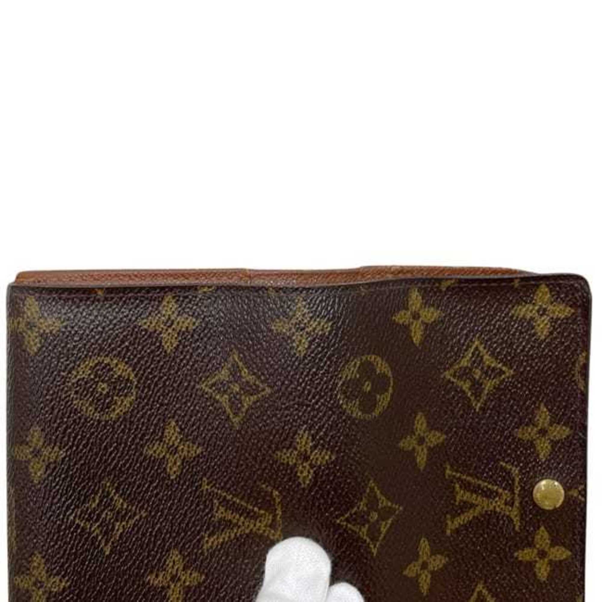 Louis Vuitton Brown Monogram Monogram Wallet (Bi-Fold) (Pre-Owned)
