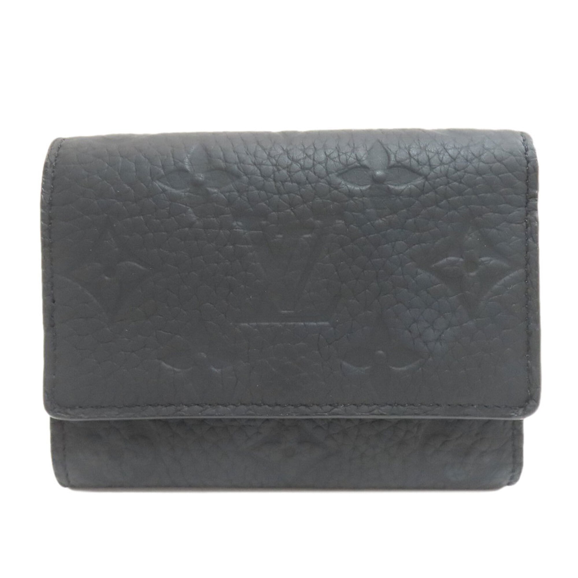 Louis Vuitton Monogram Leather Wallet (Tri-Fold) (Pre-Owned)