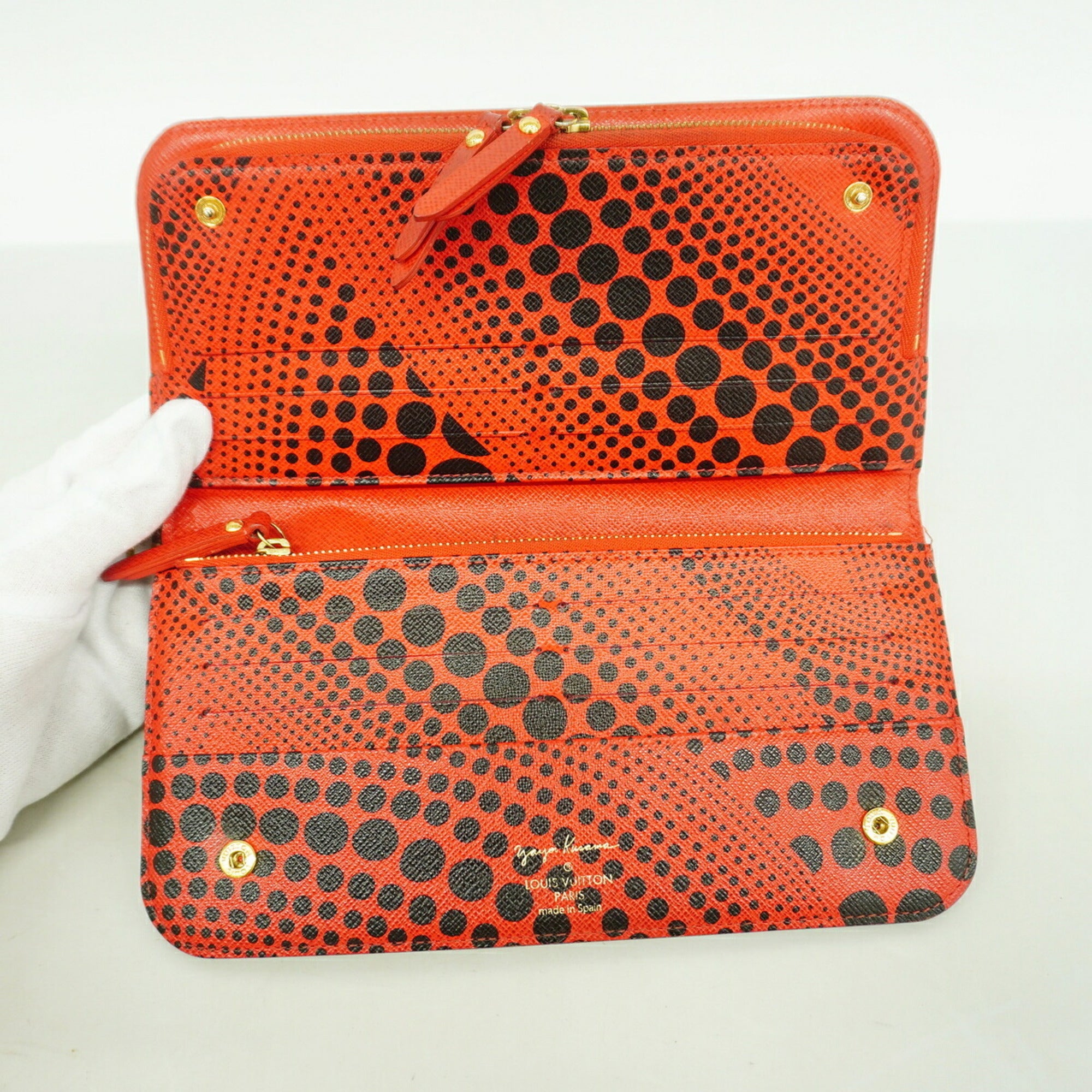 Louis Vuitton Rouge Long Wallet (Bi-Fold) (Pre-Owned)