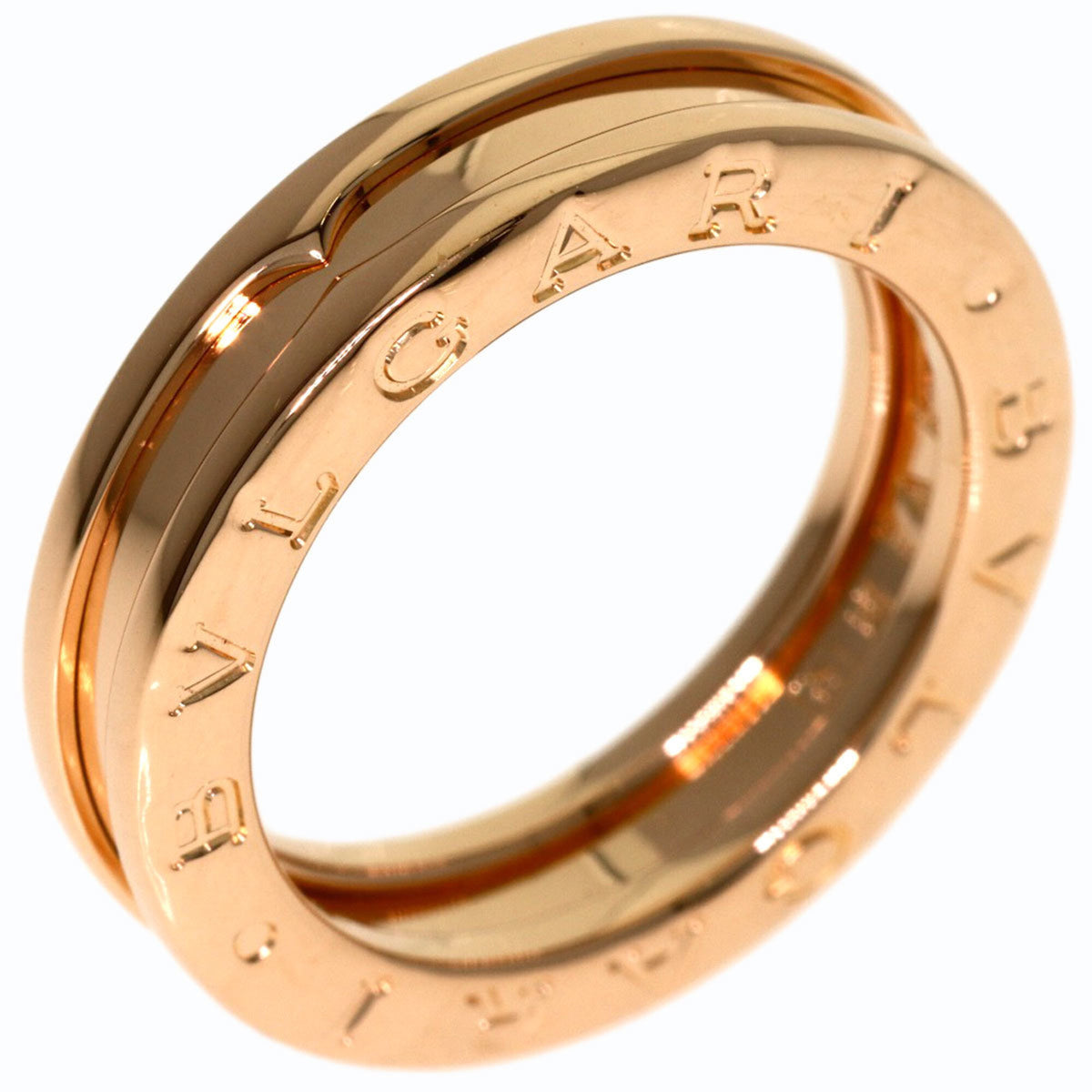 Bvlgari B.Zero1 Pink Gold (18K) Band Ring (Pre-Owned)