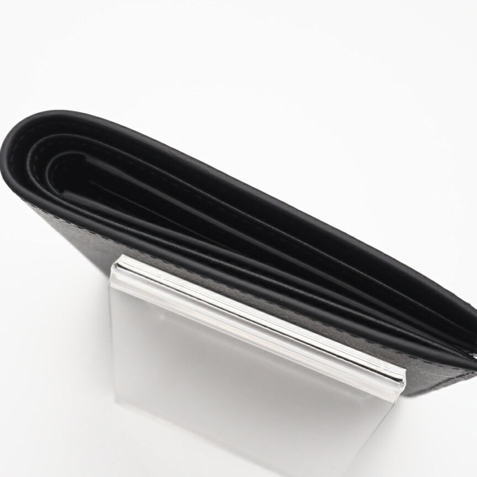Celine Black Leather Wallet (Bi-Fold) (Pre-Owned)