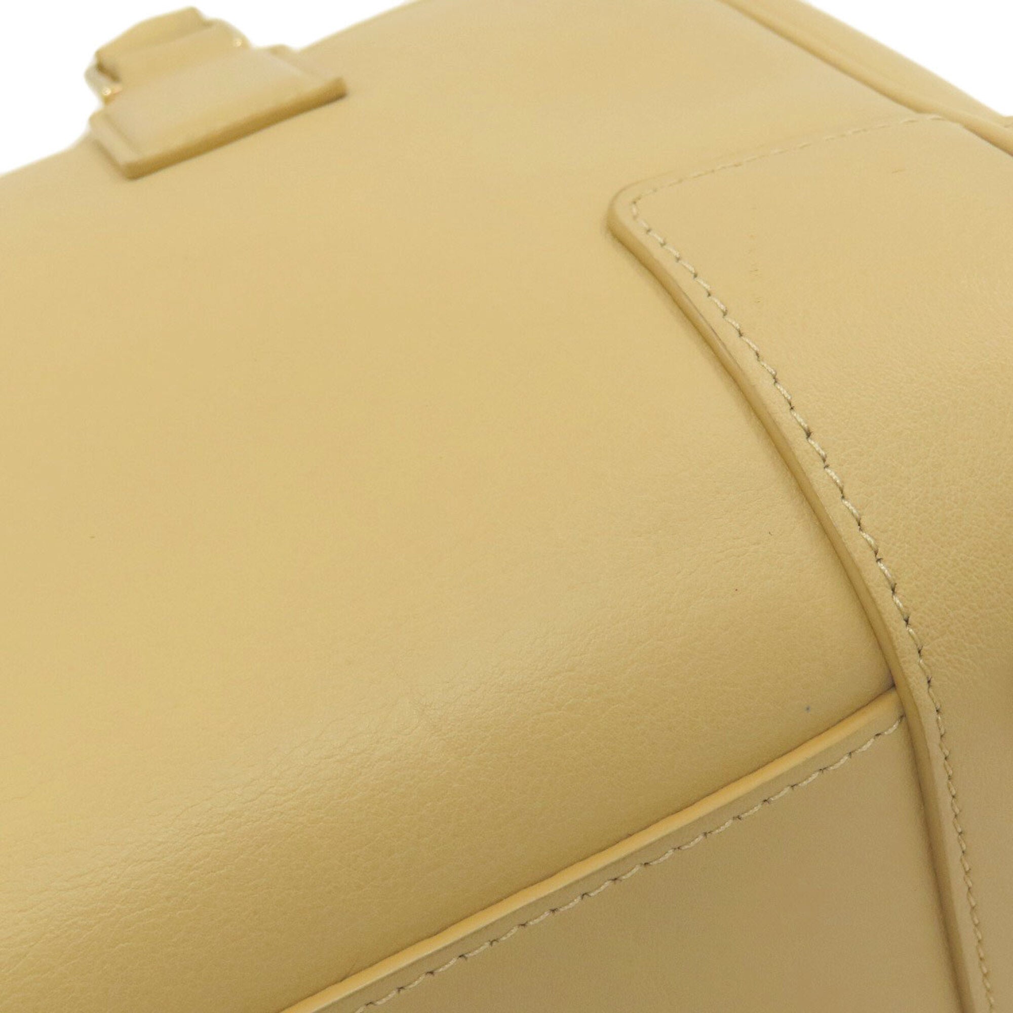 Loewe Amazona Yellow Leather Handbag (Pre-Owned)
