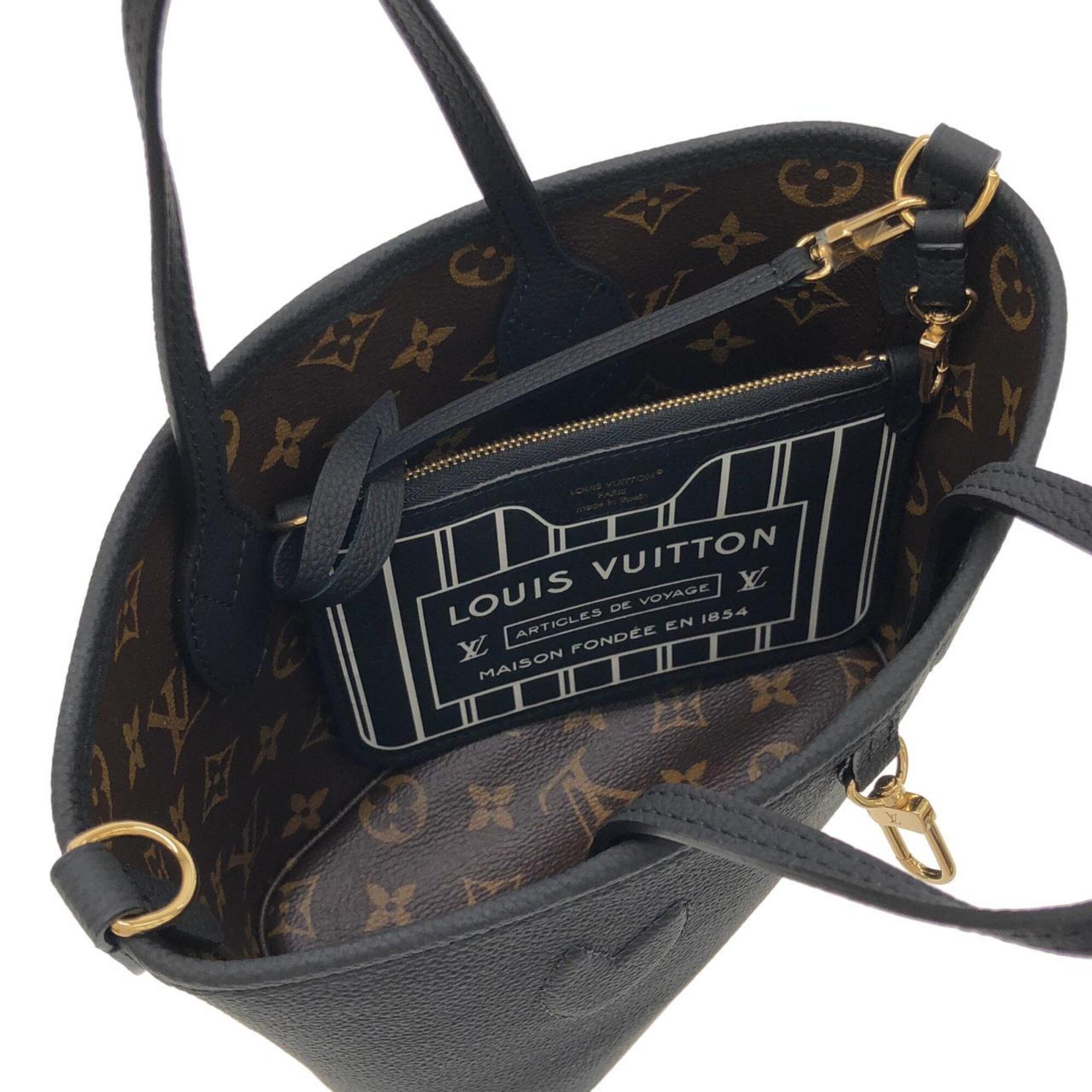 Louis Vuitton Monogram Black Marron Monogram Monogram Leather Handbag (Pre-Owned)