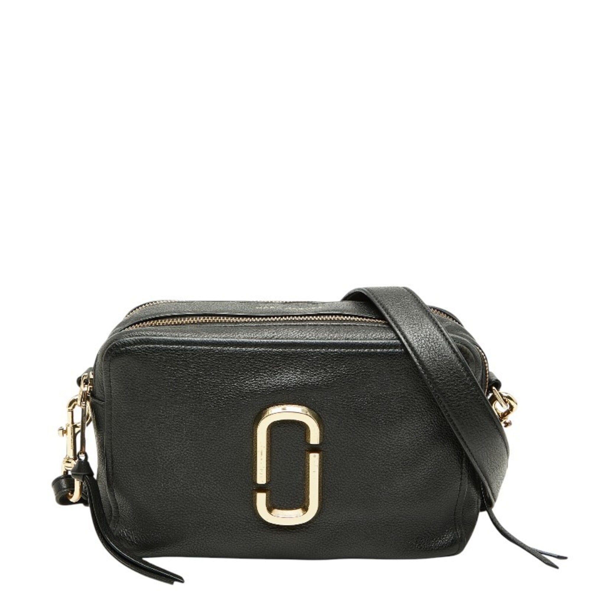 Marc Jacobs Black Leather Shoulder Bag (Pre-Owned)