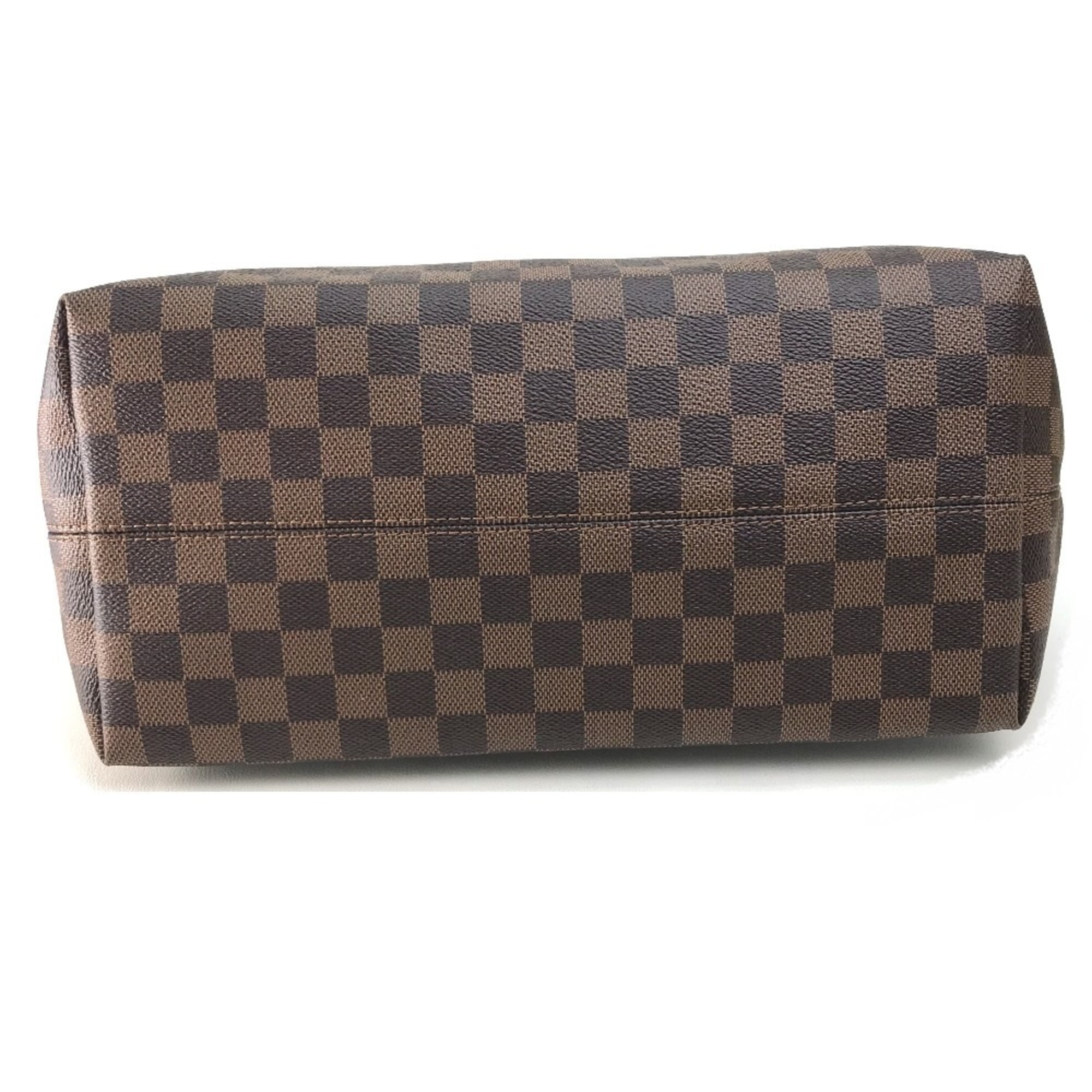 Louis Vuitton Brown Damier Canvas Ebene Damier Canvas Shoulder Bag Tote Bag (Pre-Owned)