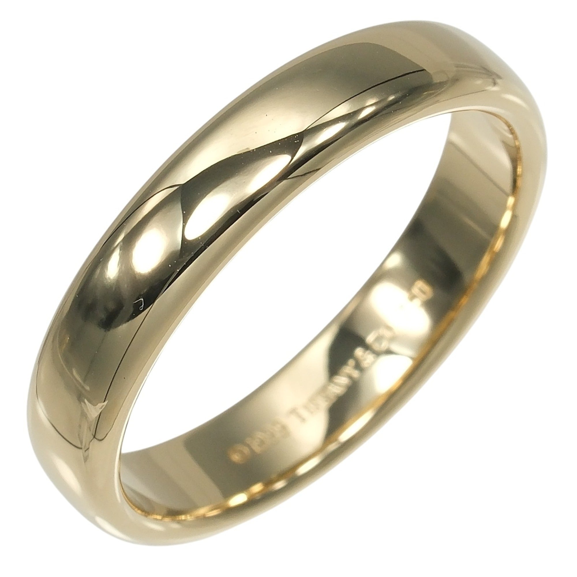 Tiffany Yellow Gold (18K) Band Ring (Pre-Owned)