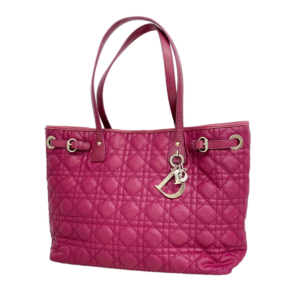 Christian Dior Purple Pvc Tote Bag (Pre-Owned)
