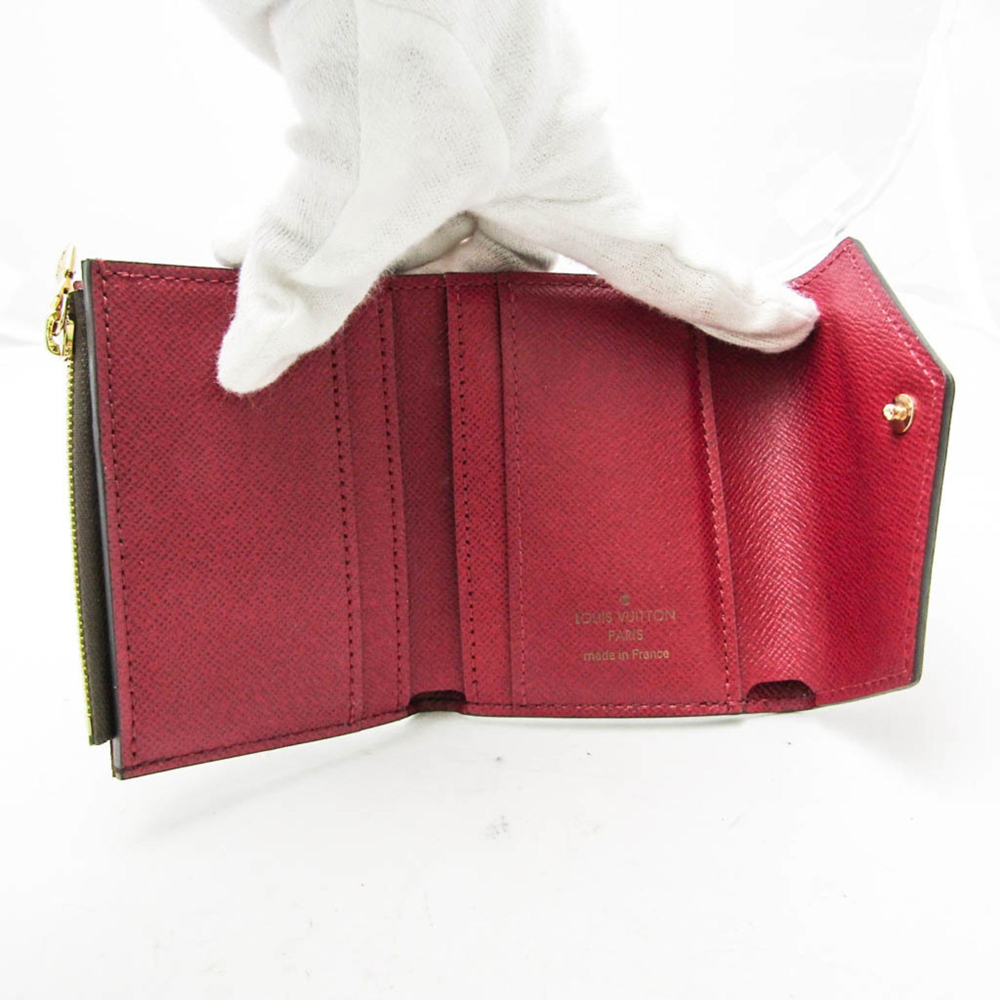 Louis Vuitton Monogram Fuchsia Monogram Monogram Wallet (Tri-Fold) (Pre-Owned)