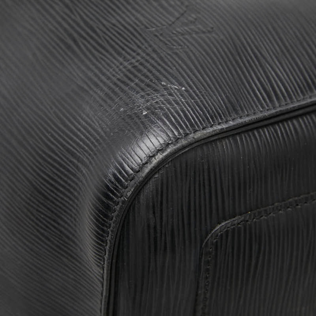 Louis Vuitton Black Noir Leather Boston Bag (Pre-Owned)