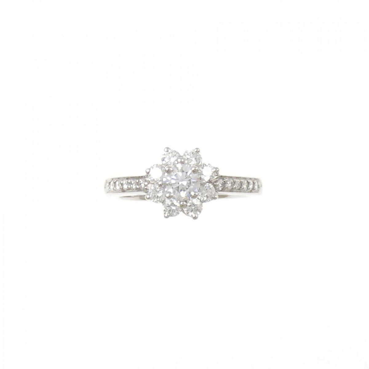 Tiffany Platinum Platinum 950 Band Ring (Pre-Owned)