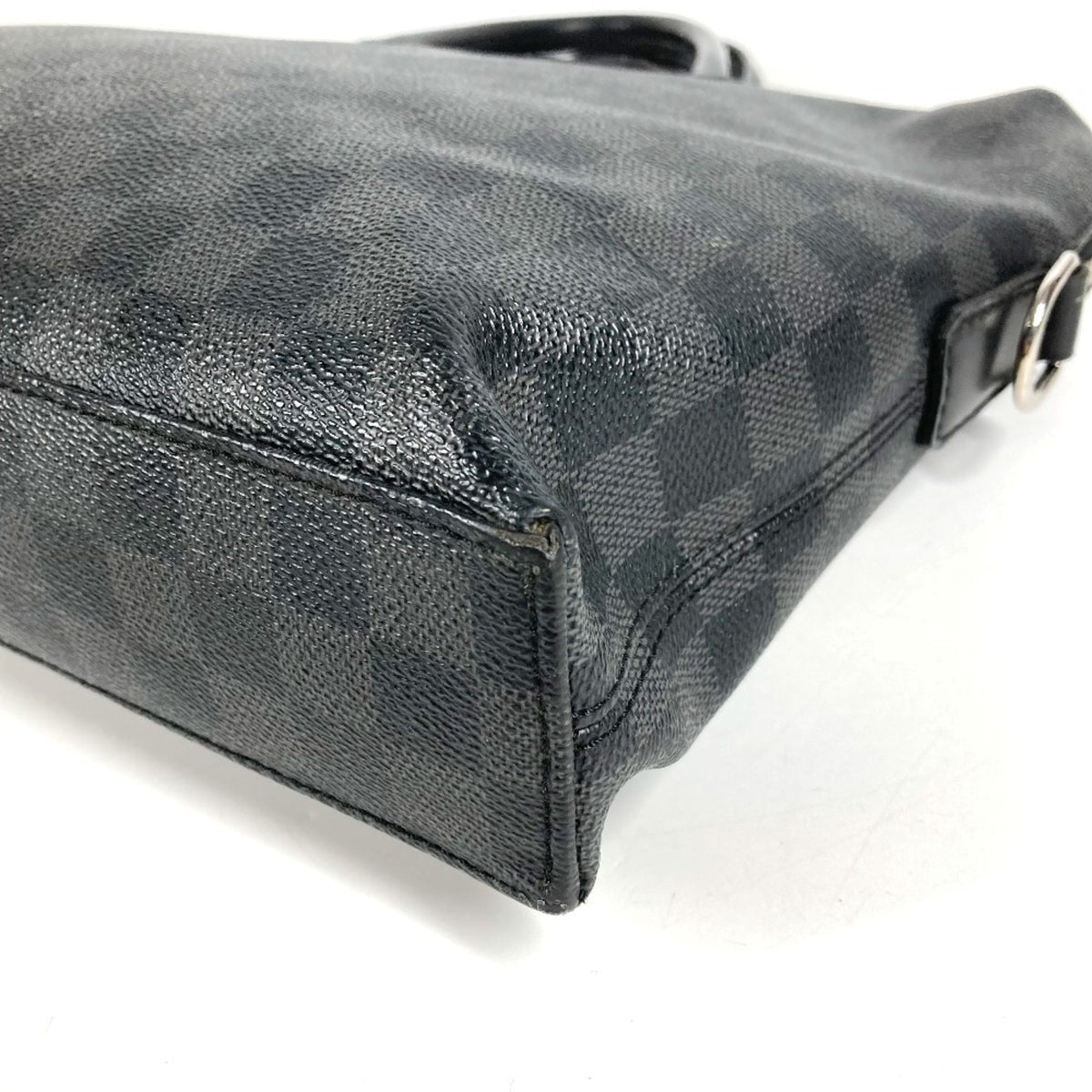 Louis Vuitton Black Damier Graphite Briefcase Handbag (Pre-Owned)
