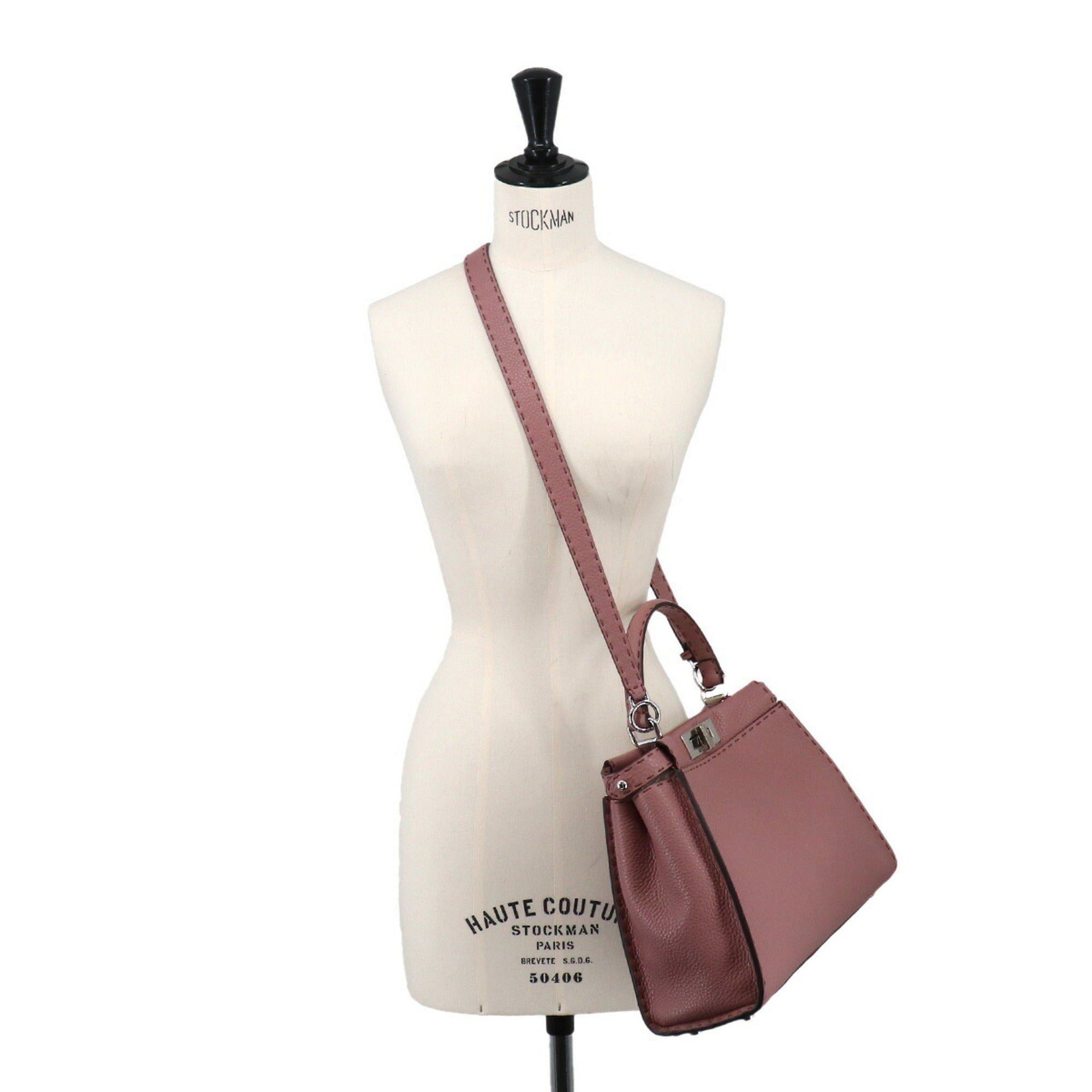 Fendi Brown Leather Handbag (Pre-Owned)